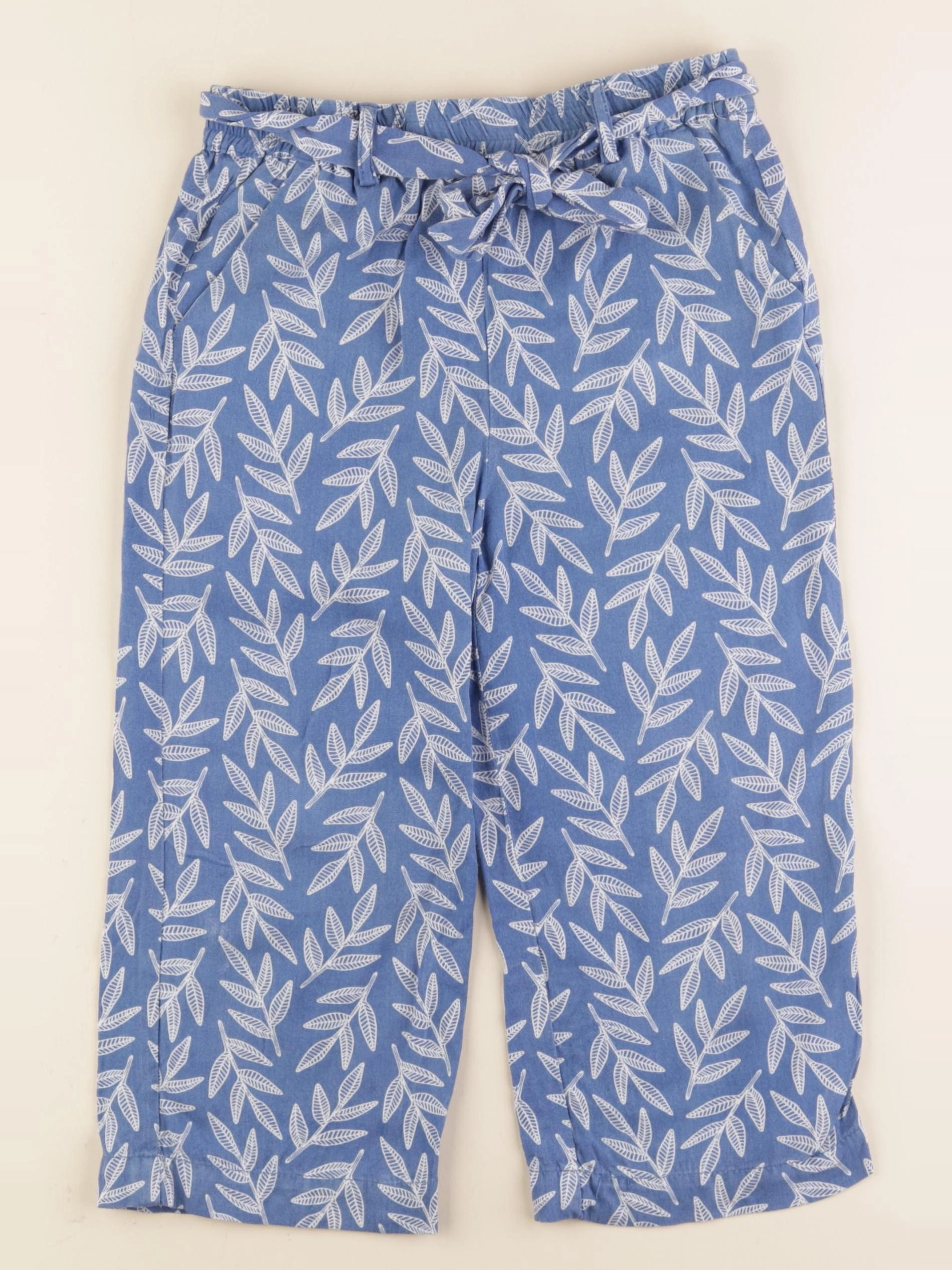 Okaidi - pantalon bleu - 7 ans