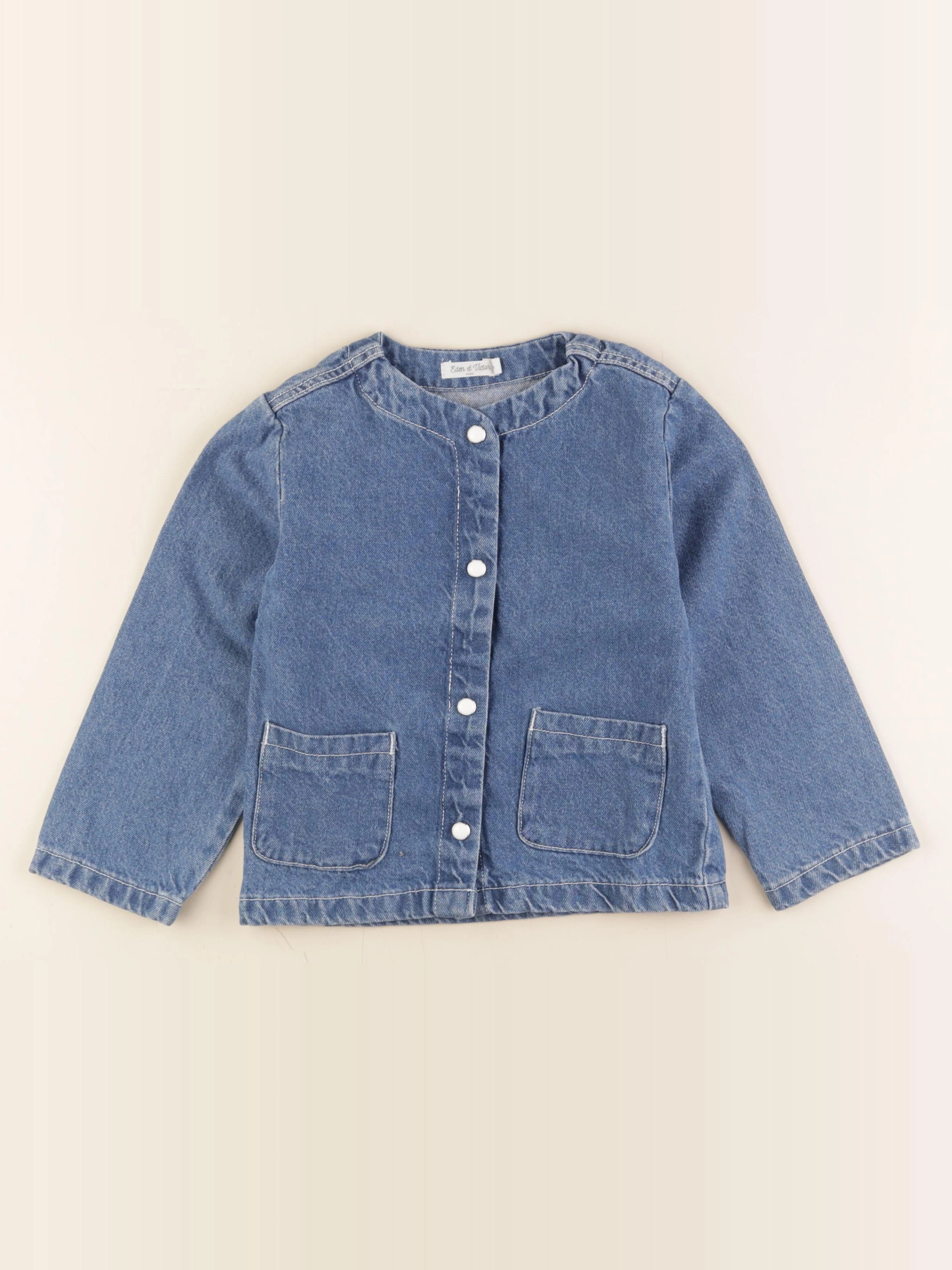 Eden & Victor - veste bleu - 6 ans