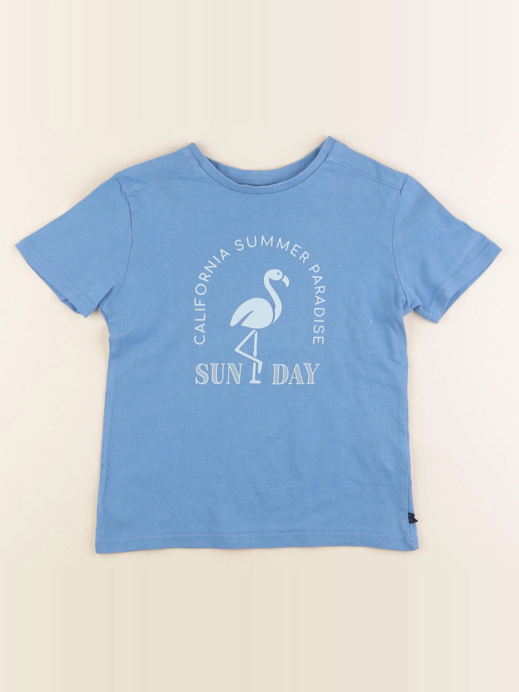 Okaidi - tee-shirt bleu - 5 ans