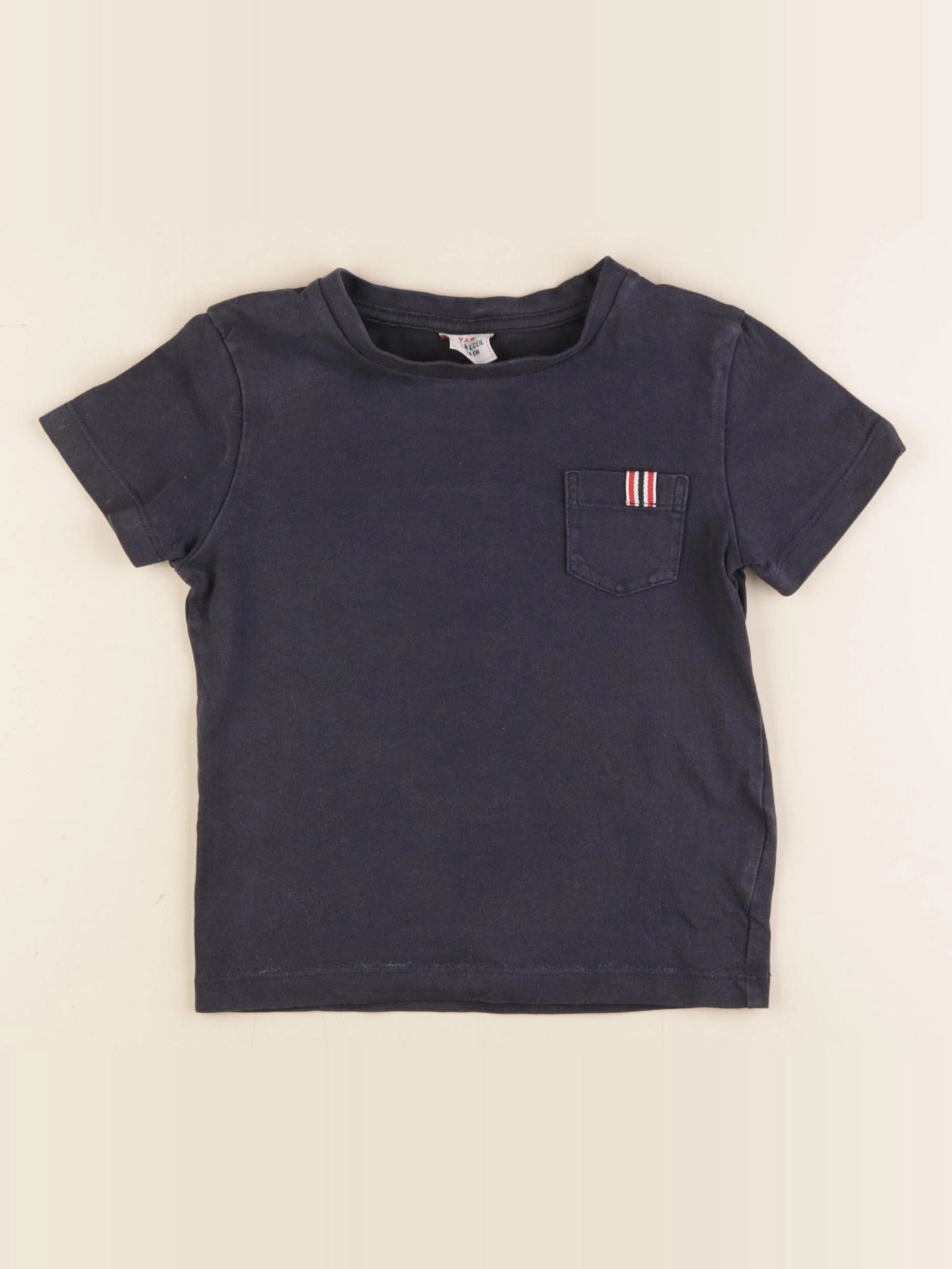 Tape à l'oeil - tee-shirt bleu - 3 ans