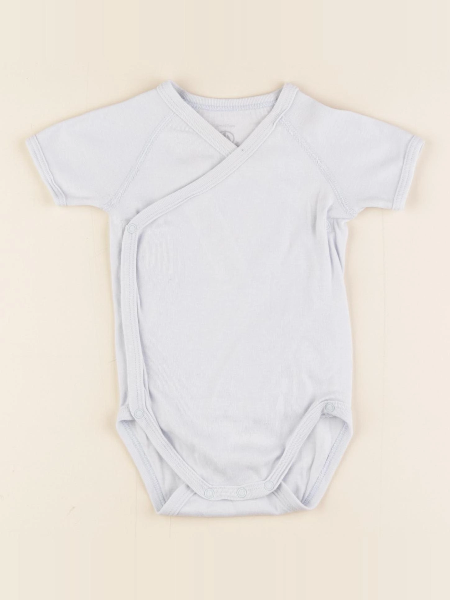 Petit Bateau - body bleu - 6 mois