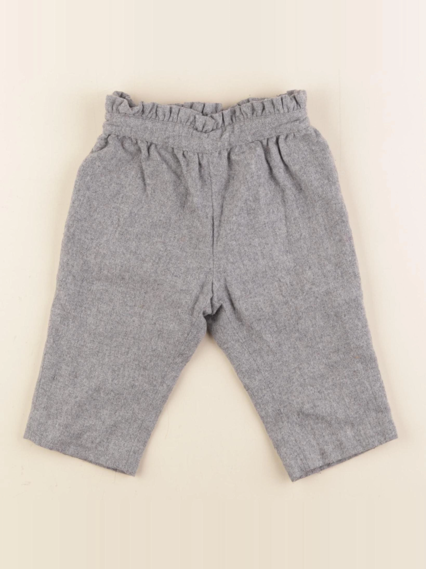 Jacadi - pantalon gris - 12 mois