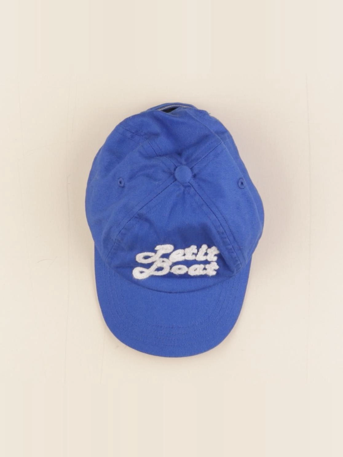 Petit Bateau - casquette bleu - 3/6 mois