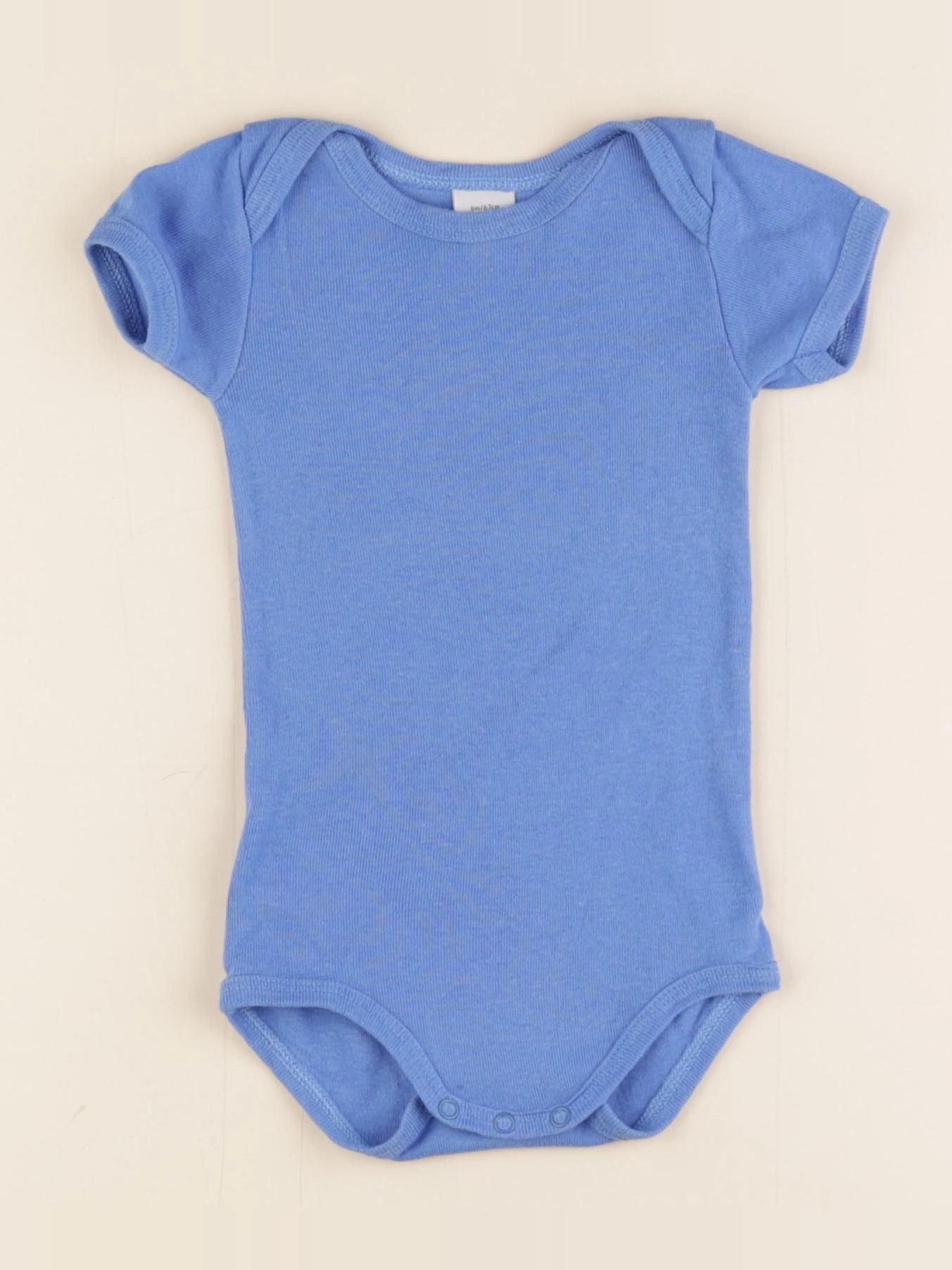 Petit Bateau - body bleu - 6 mois