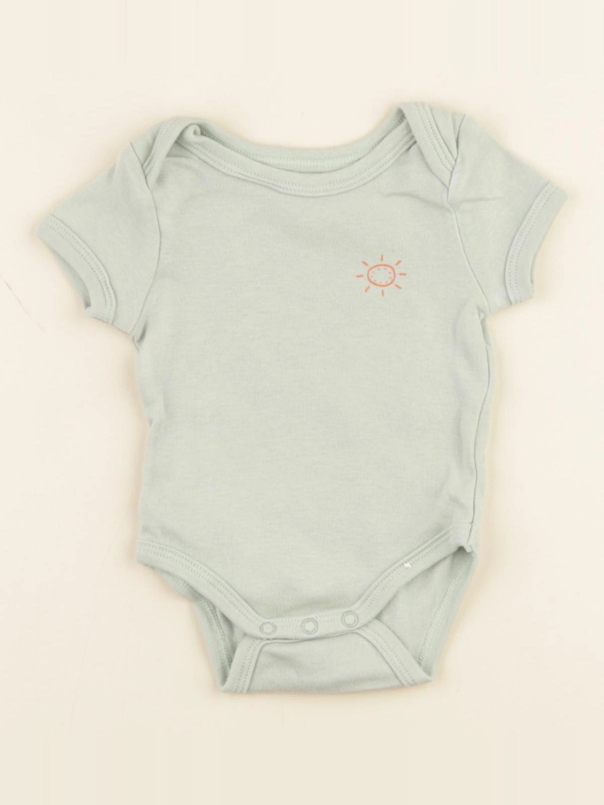 Vertbaudet - body vert - 1 mois