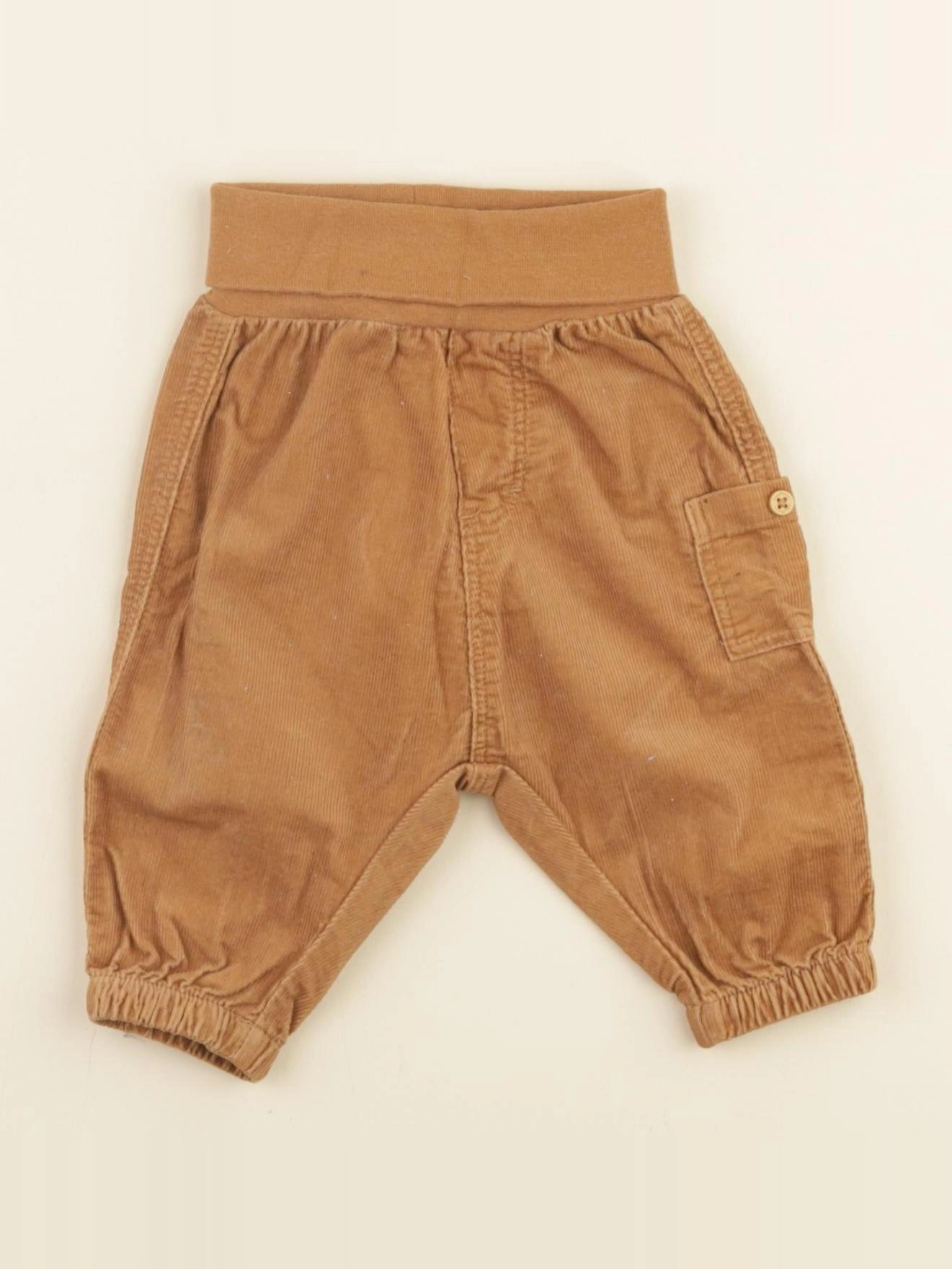 H&M - pantalon marron - 1/2 mois