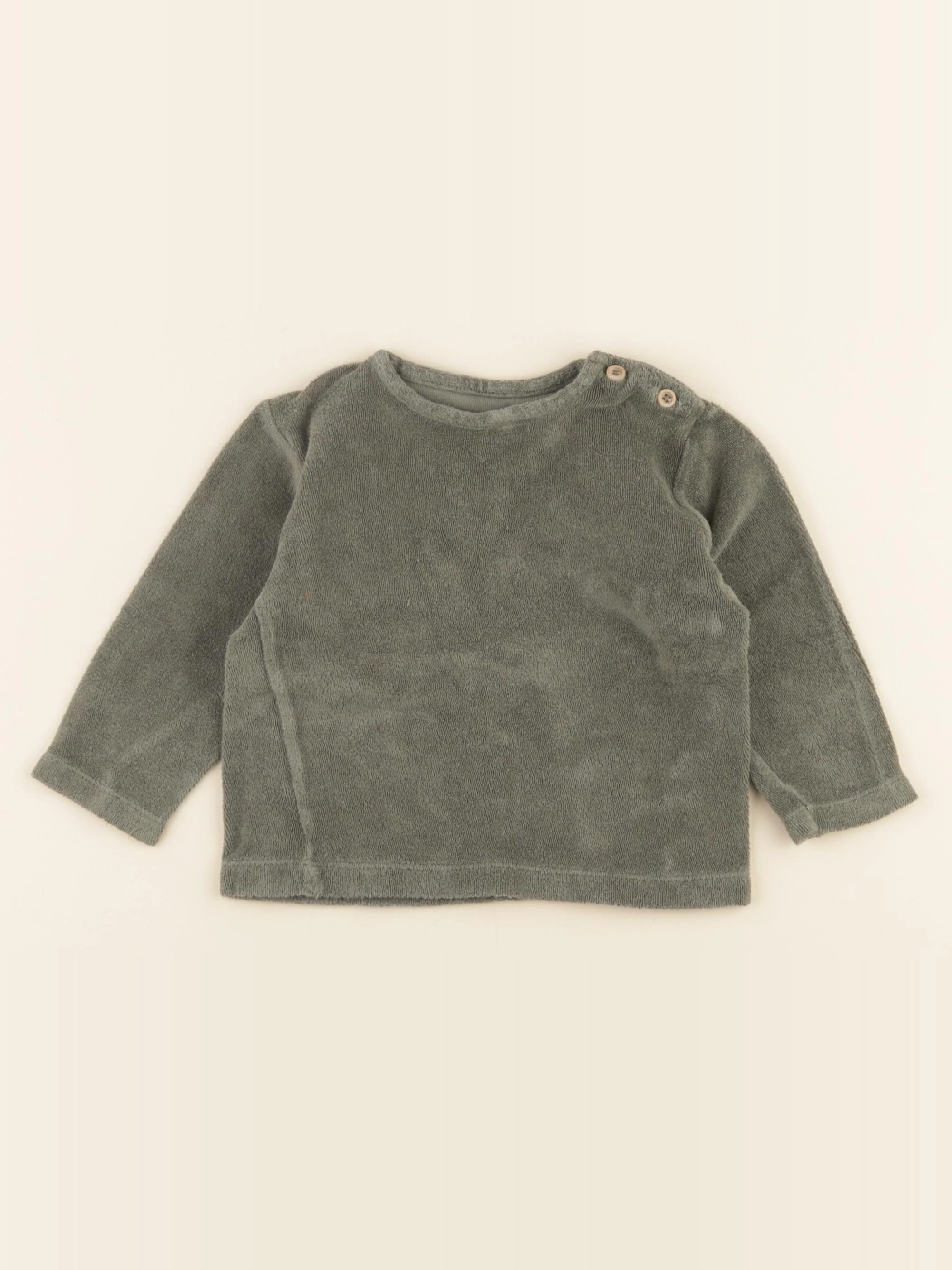 Poudre Organic - pull vert - 24 mois