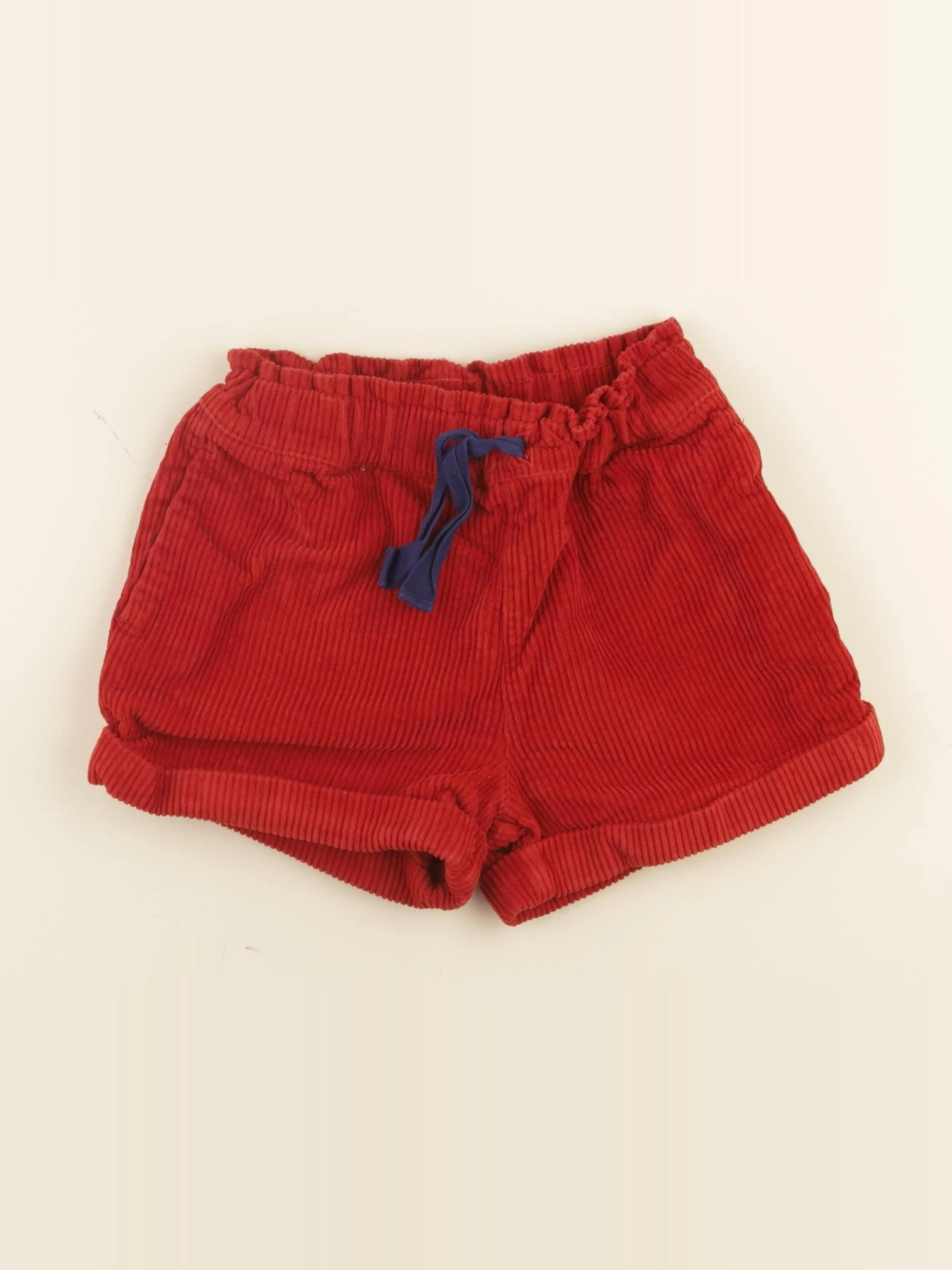 Petit Bateau - short rouge - 5 ans