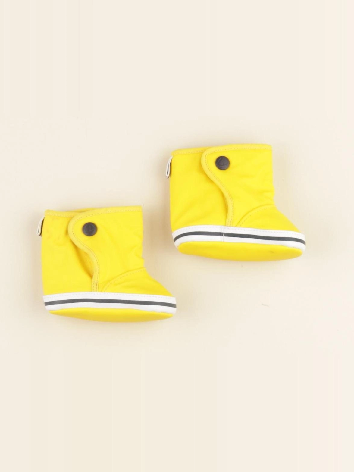 Petit Bateau - chaussons jaune - pointure 17/18