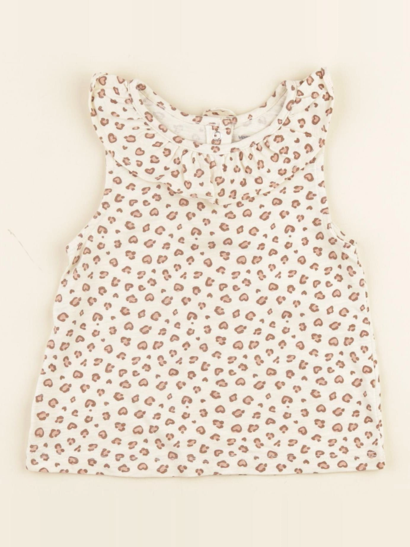 Vertbaudet - débardeur marron - 2 ans