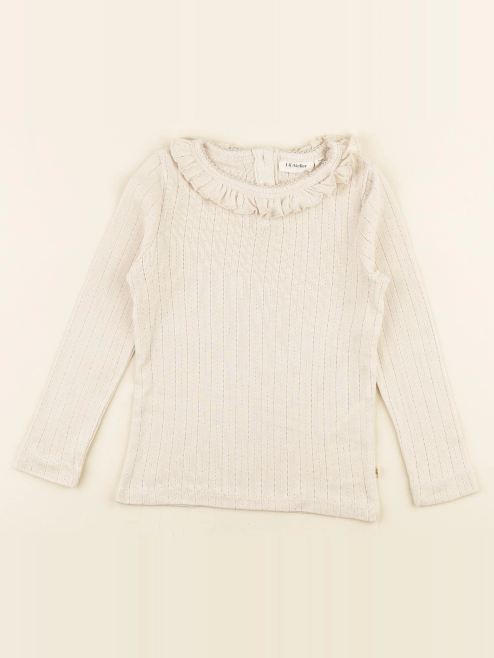 Lil'Atelier - tee-shirt beige - 3/4 ans