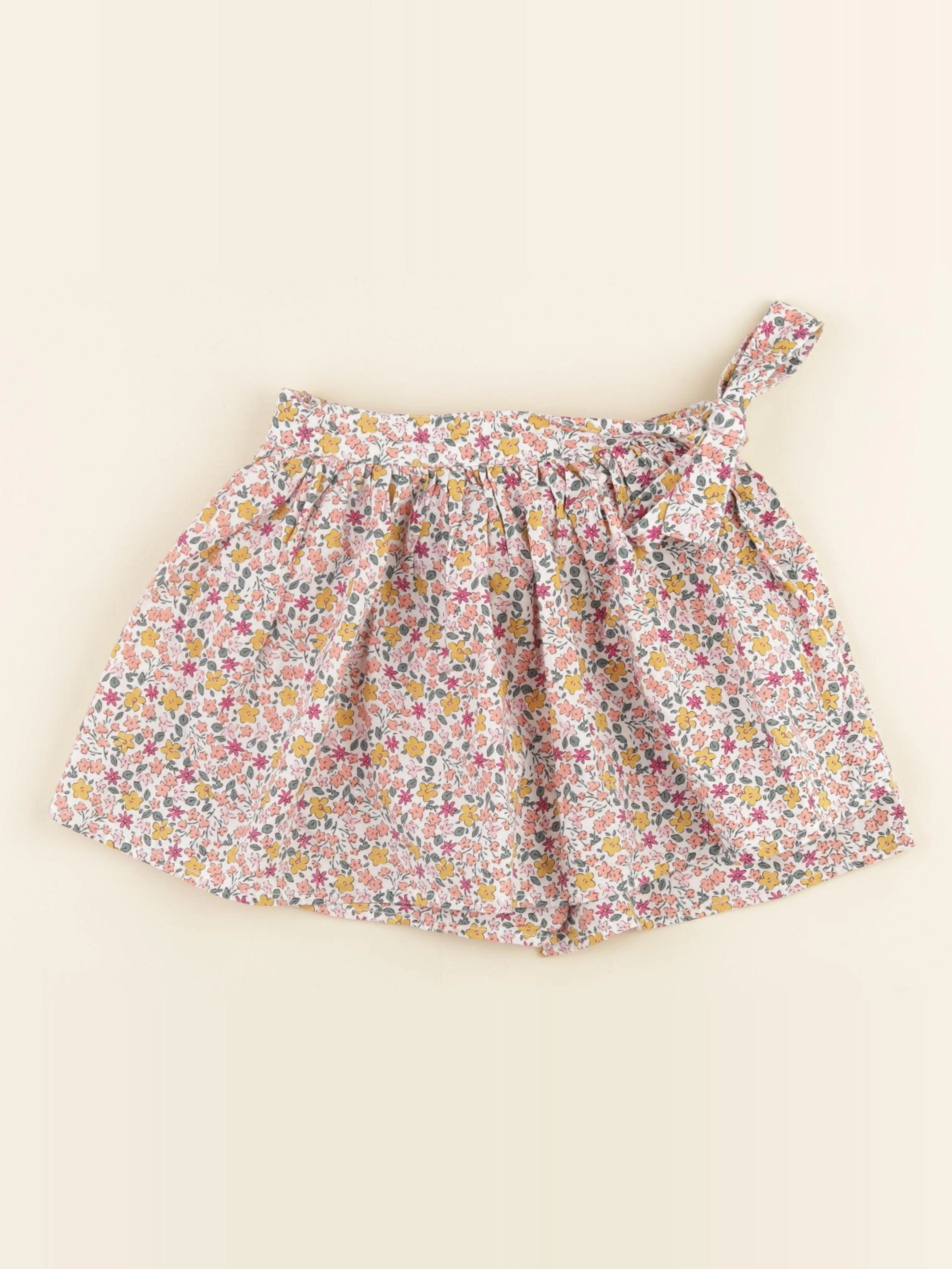 Vertbaudet - jupe short multicolore - 6 ans