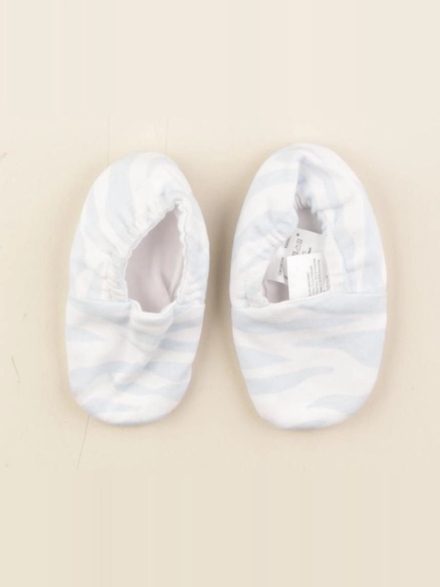 Kenzo - chaussons bleu, blanc - pointure 21/22