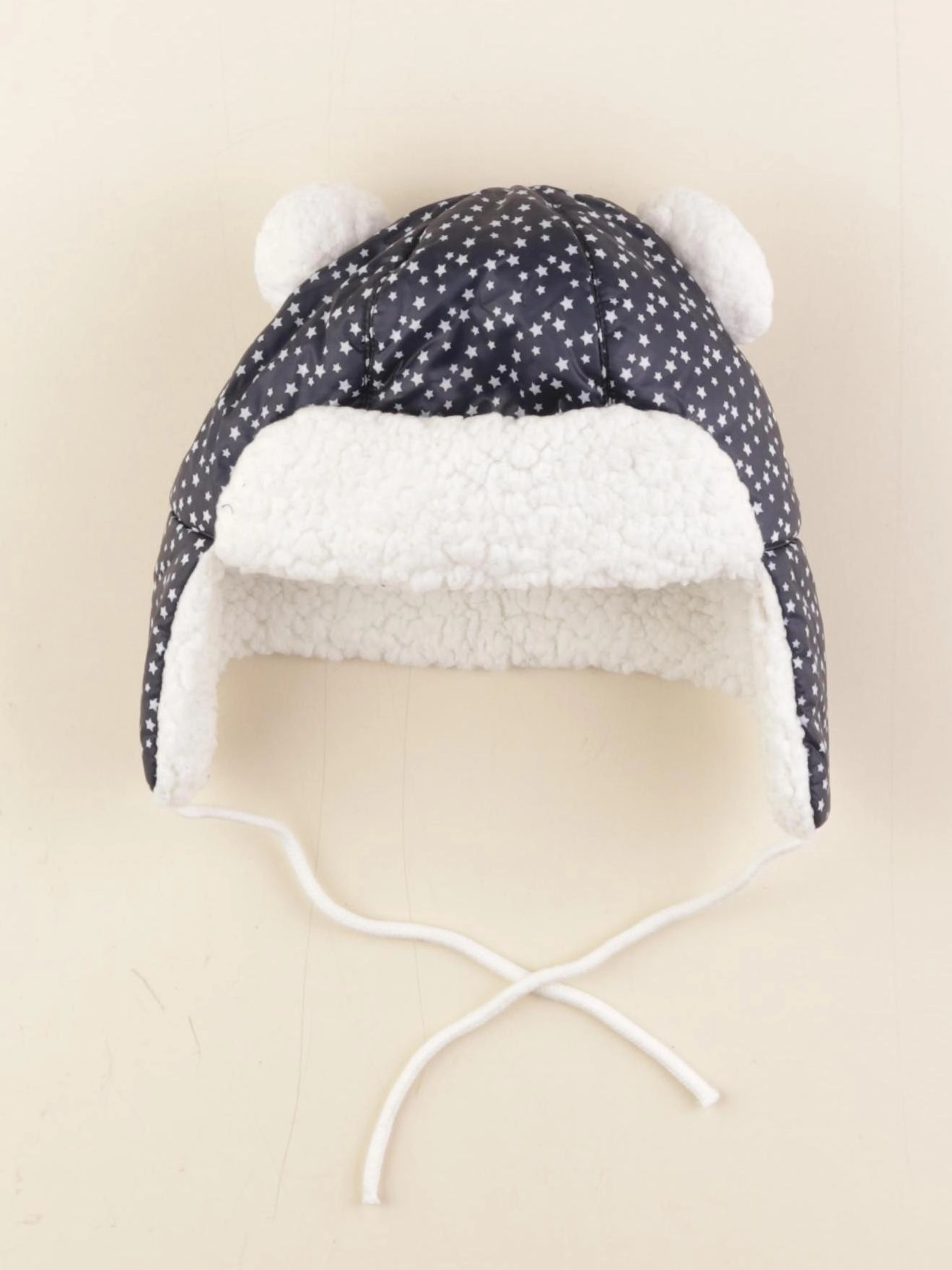 Petit Bateau - bonnet bleu, blanc - 24/36 mois