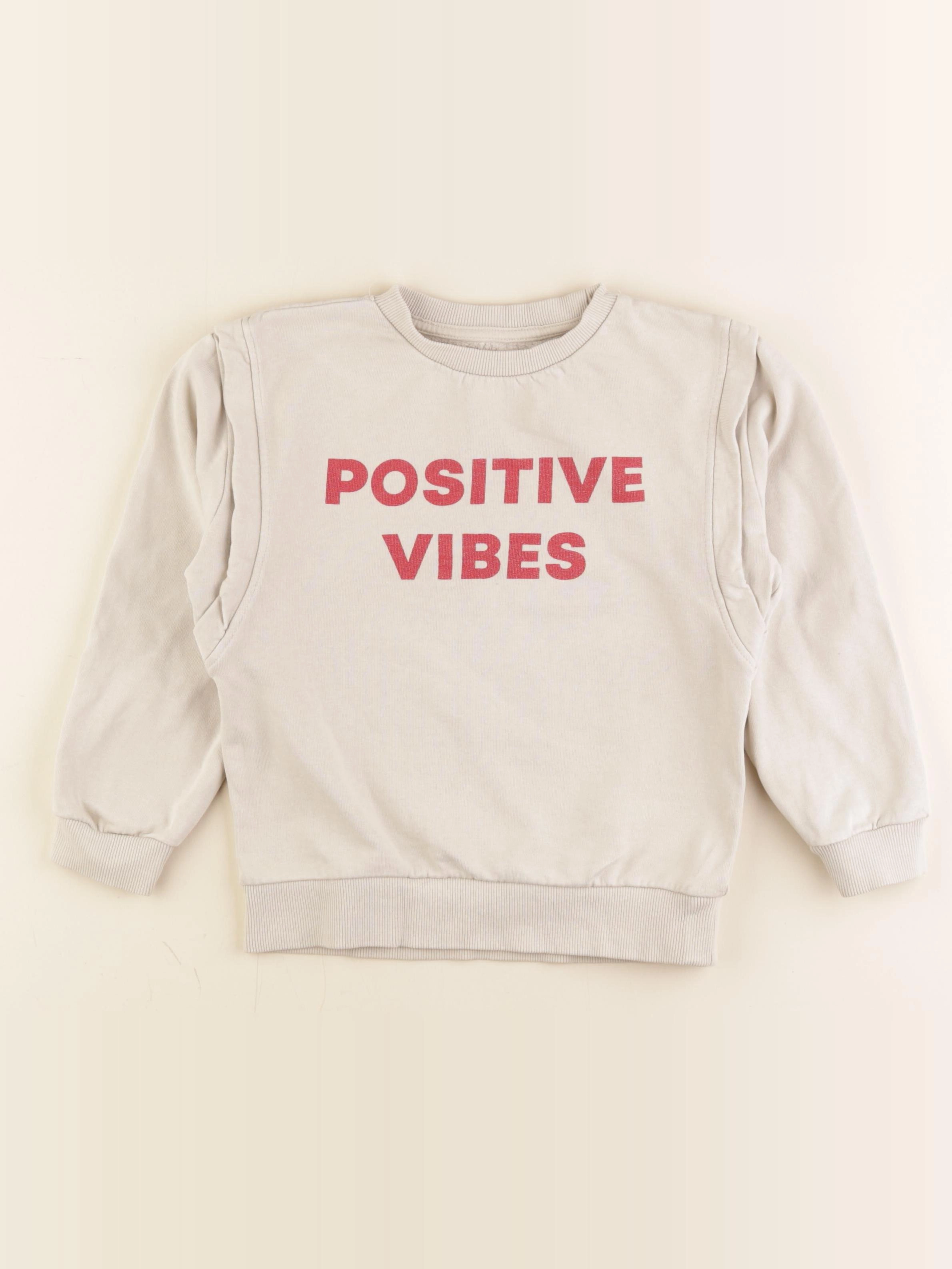 Storytelling - sweat beige - 8 ans