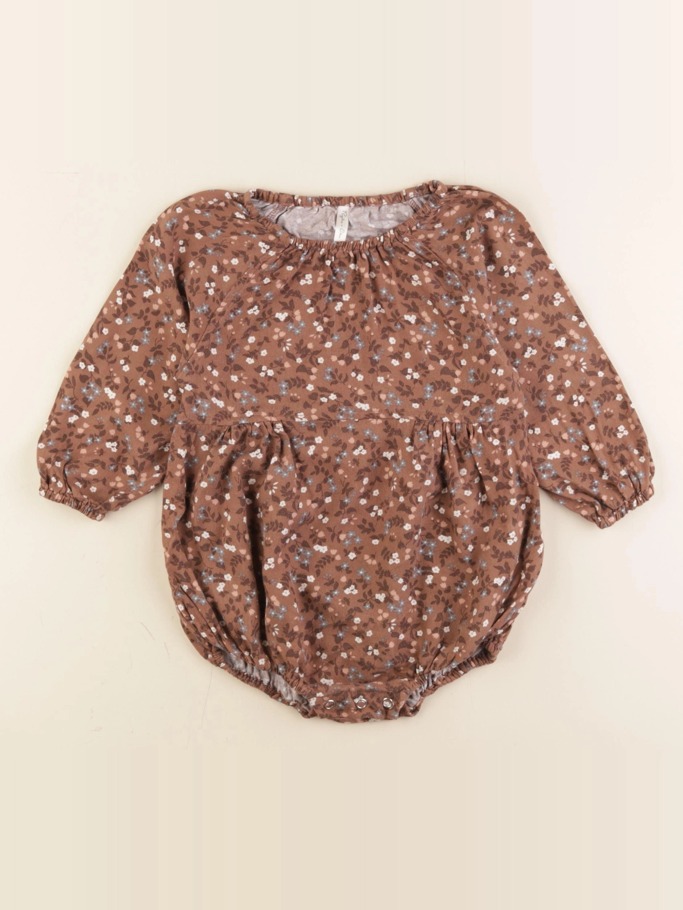 Rylee + Cru - combinaison marron - 2/3 ans