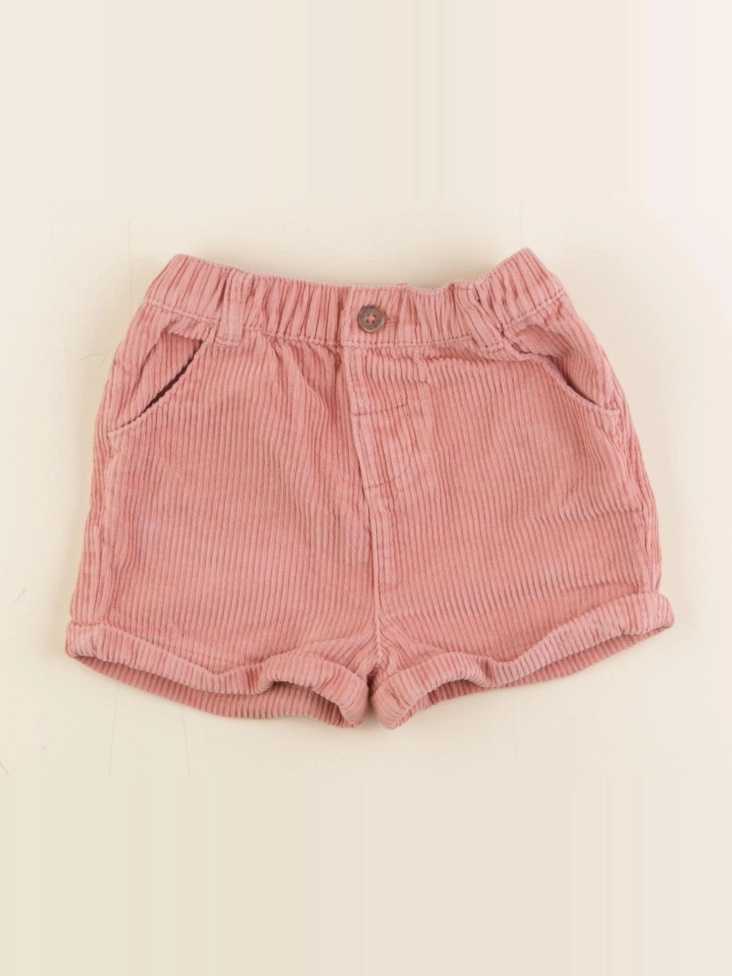 Vertbaudet - short rose - 18 mois