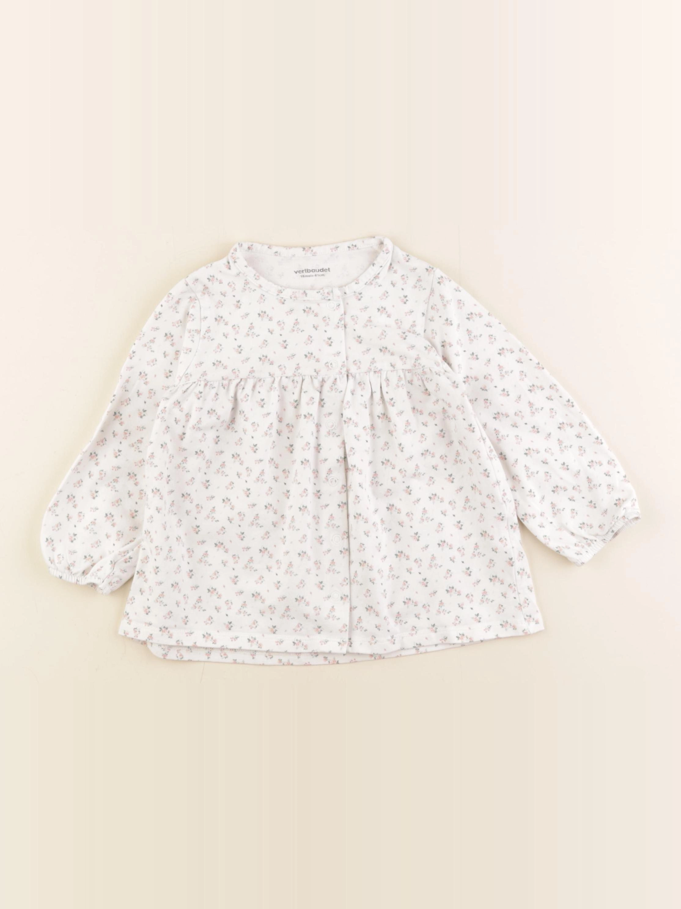 Vertbaudet - tee-shirt beige - 18 mois