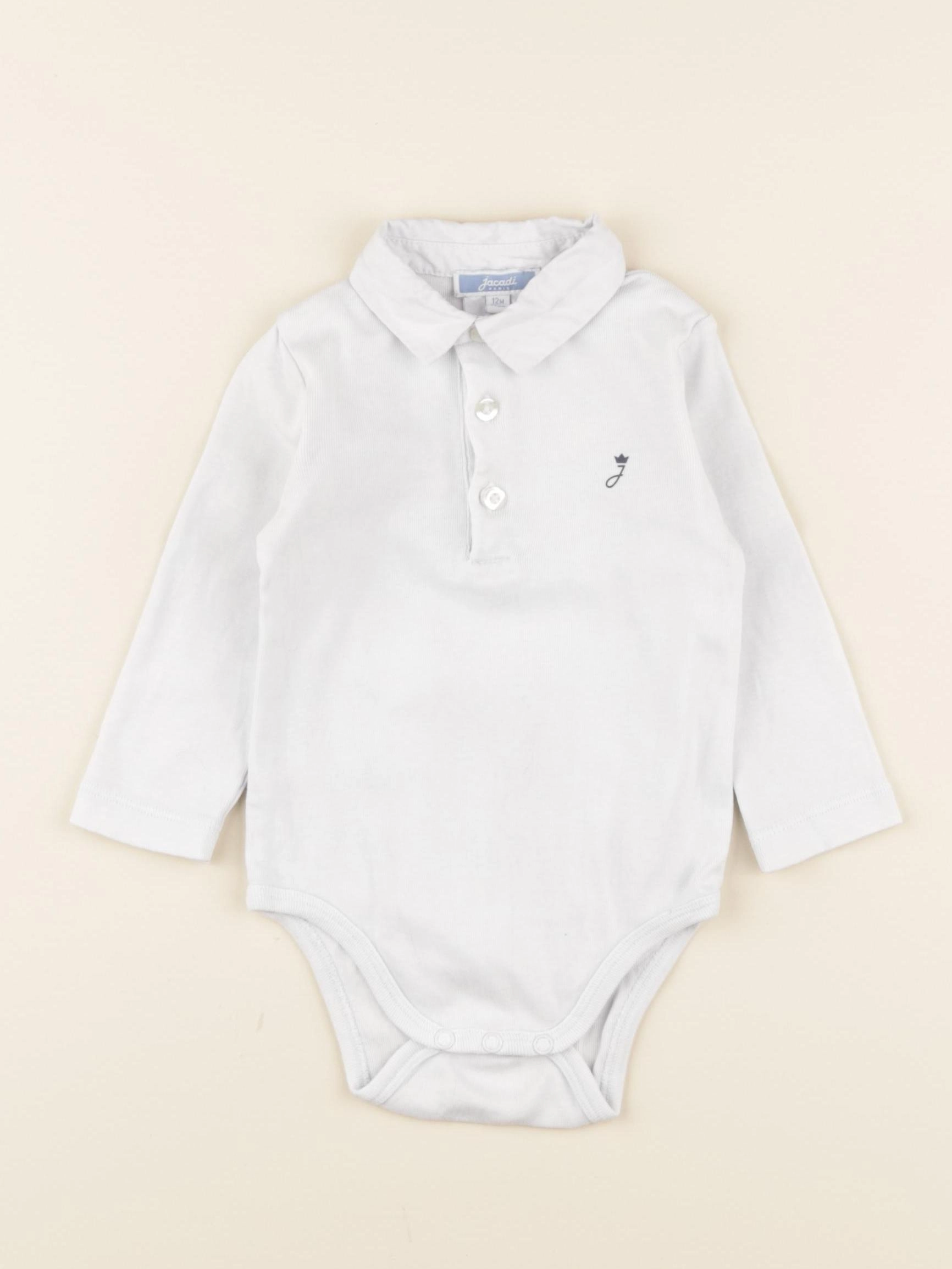 Jacadi - body à col bleu - 12 mois