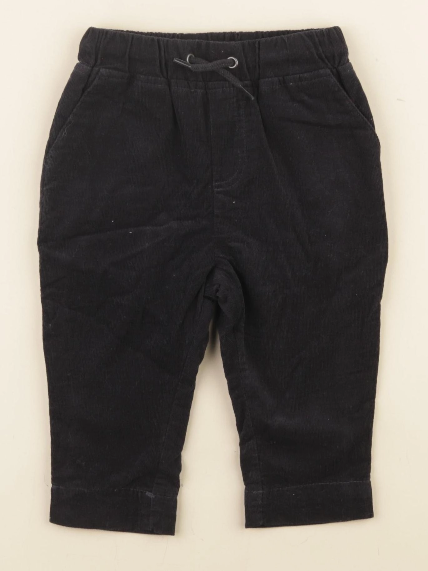 Vertbaudet - pantalon bleu - 9 mois