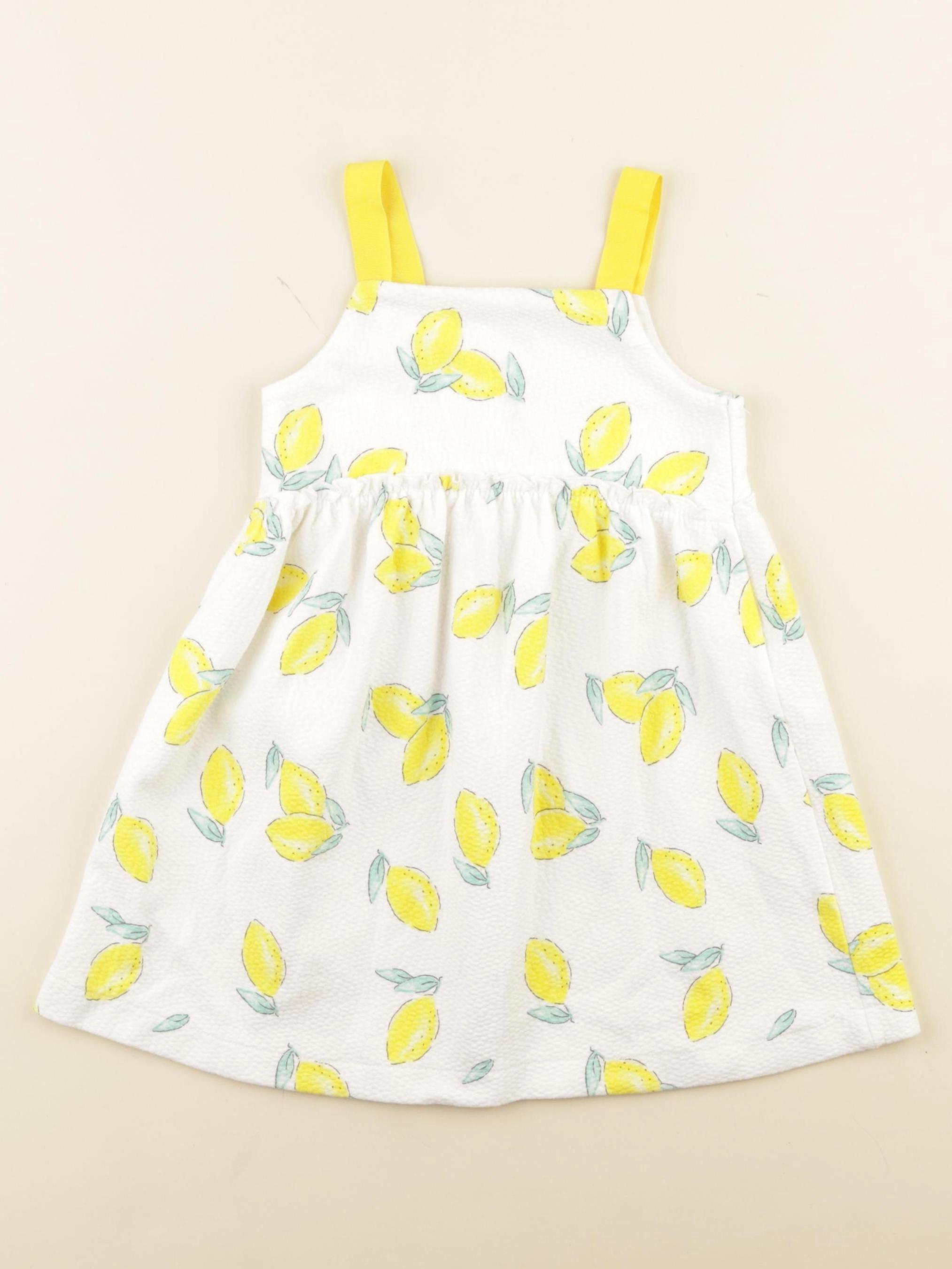 Zara - robe jaune - 2/3 ans