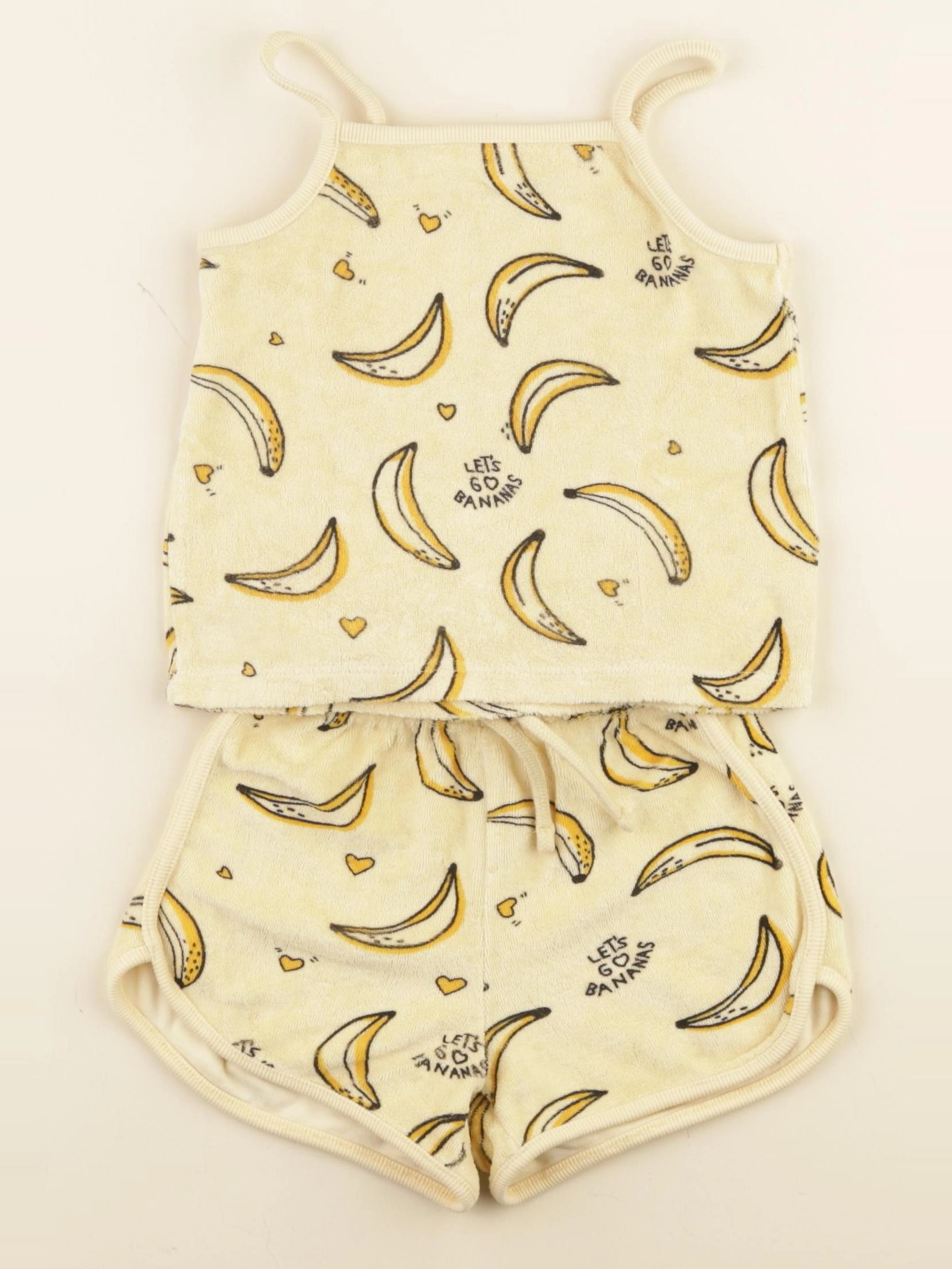 Zara - ensemble jaune - 12/18 mois