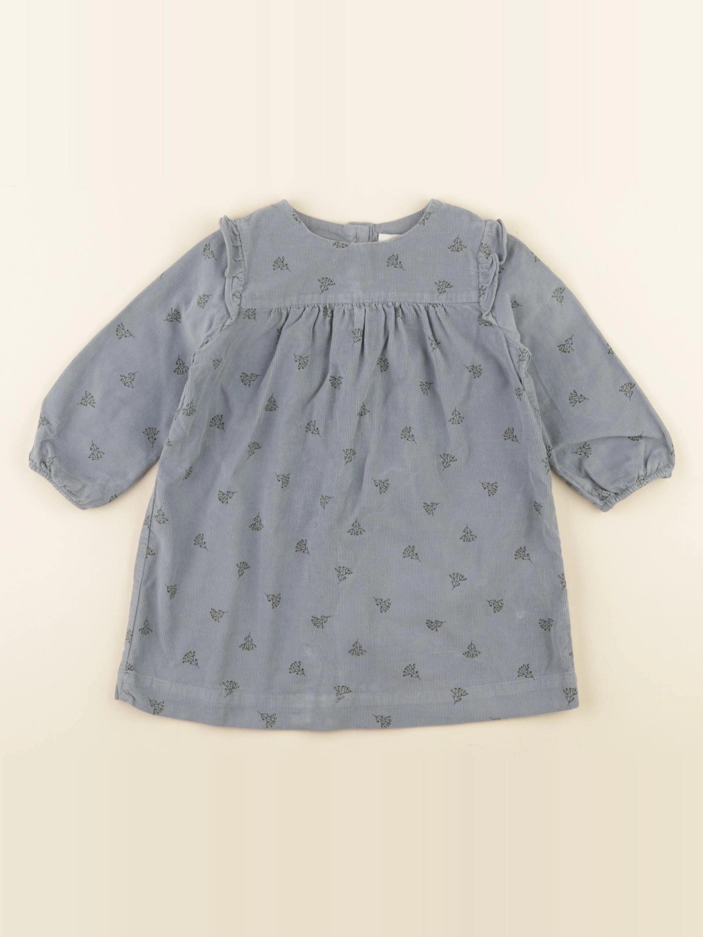 Cyrillus - robe bleu - 18 mois