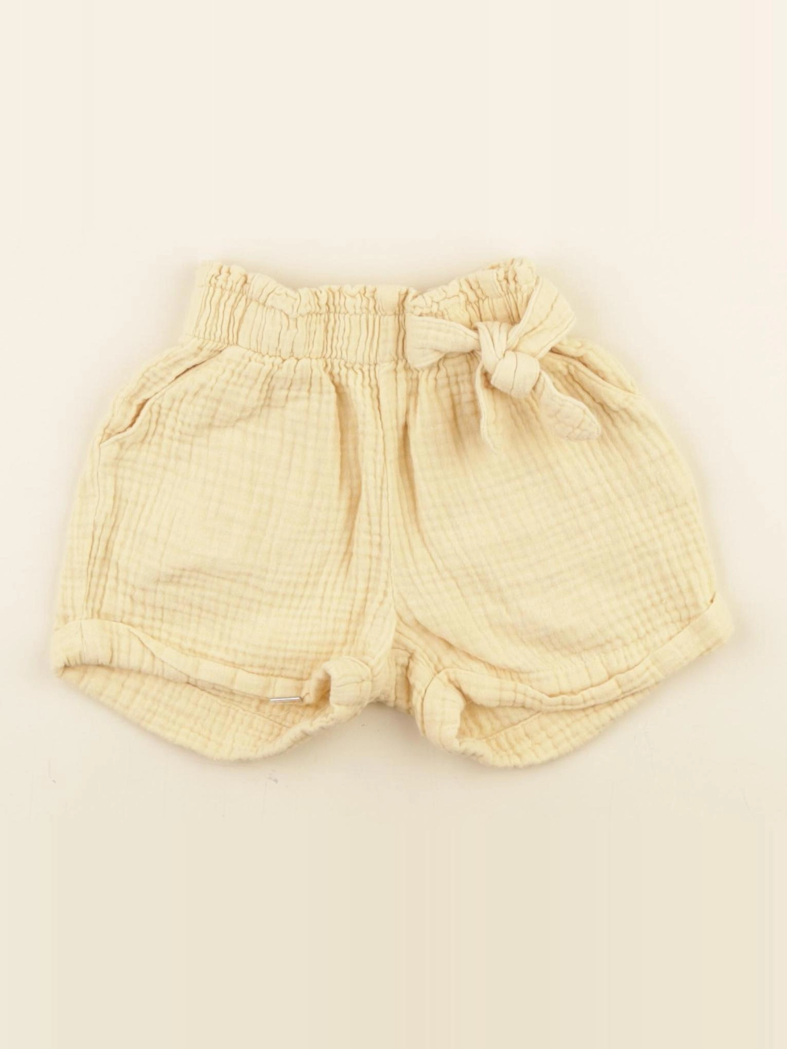 Vertbaudet - short jaune - 3 ans