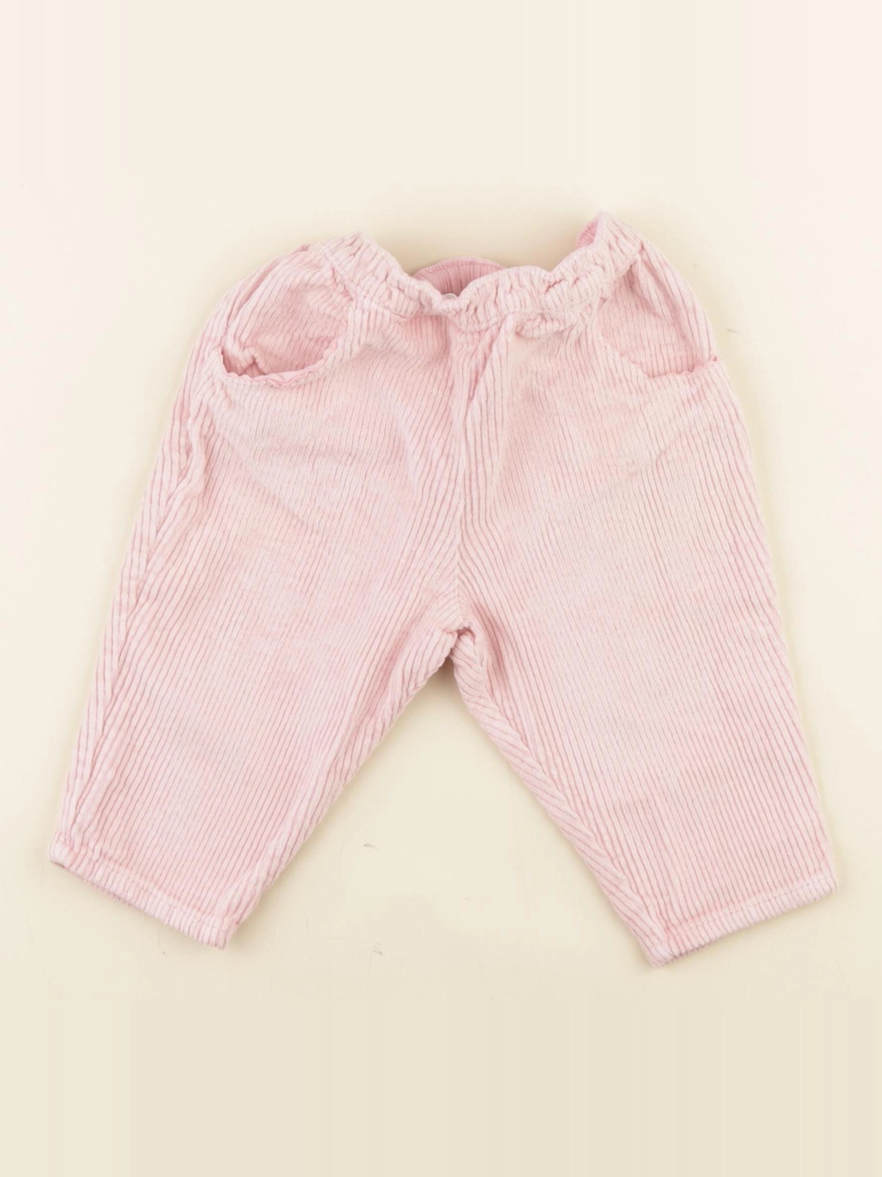 Cyrillus - pantalon rose - 12 mois