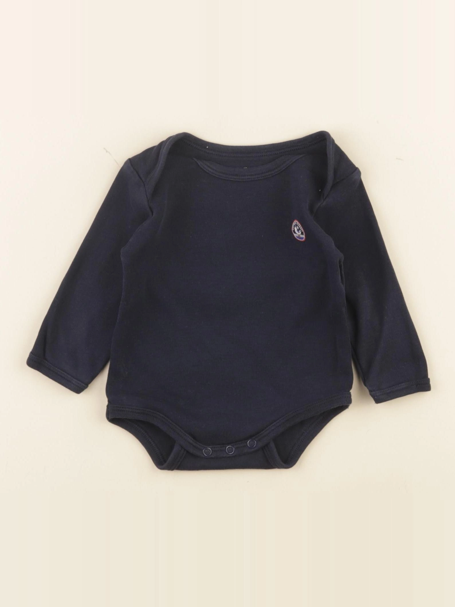 Vertbaudet - body bleu - 6 mois