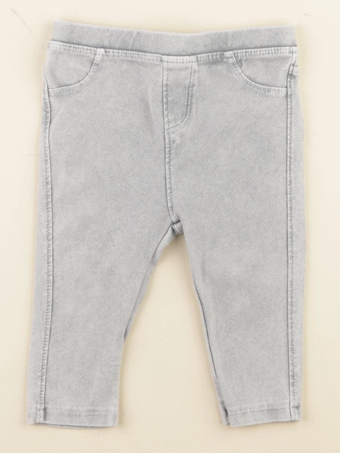 Zara - jegging bleu - 6/9 mois