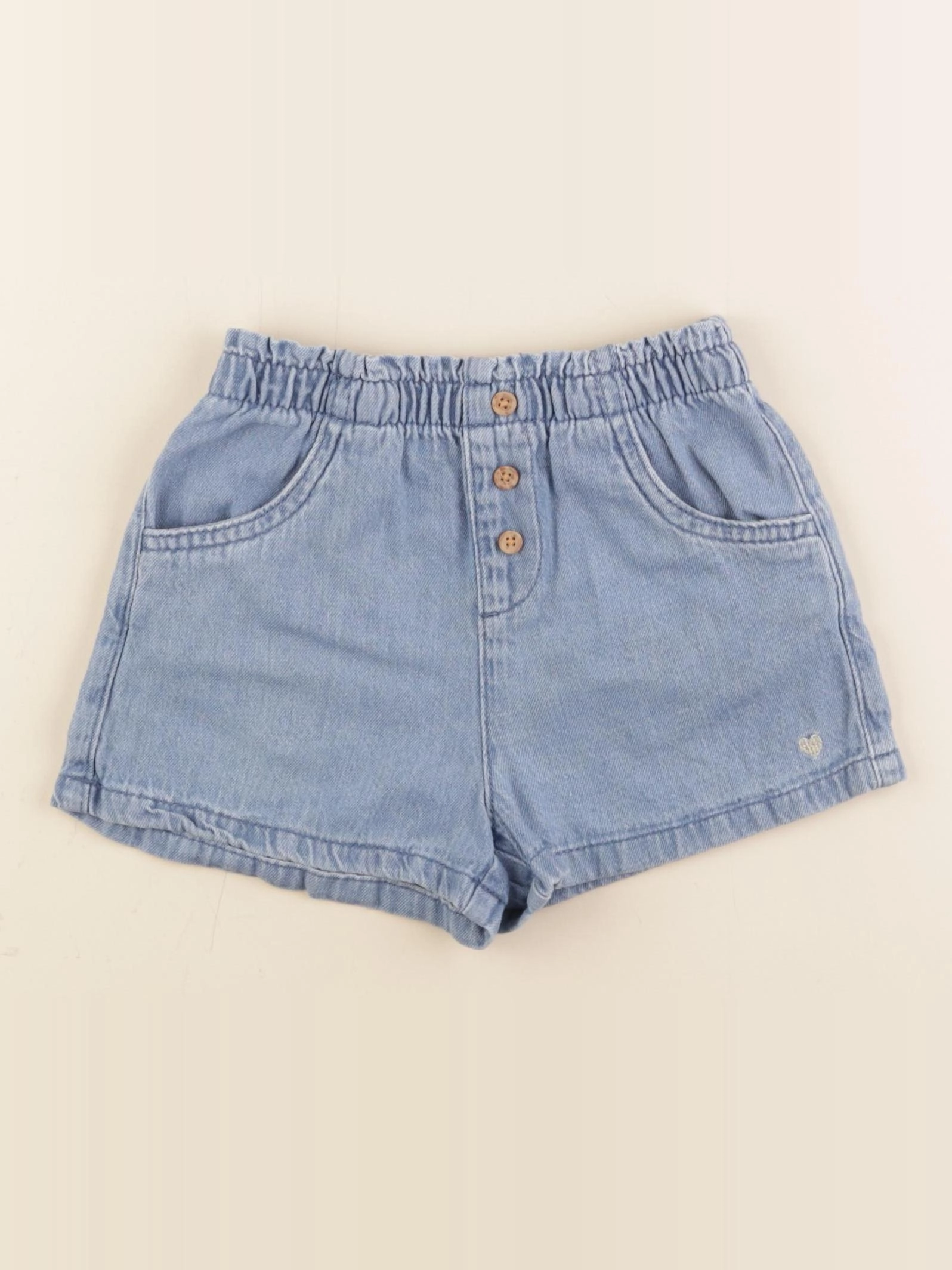Vertbaudet - short bleu - 4 ans