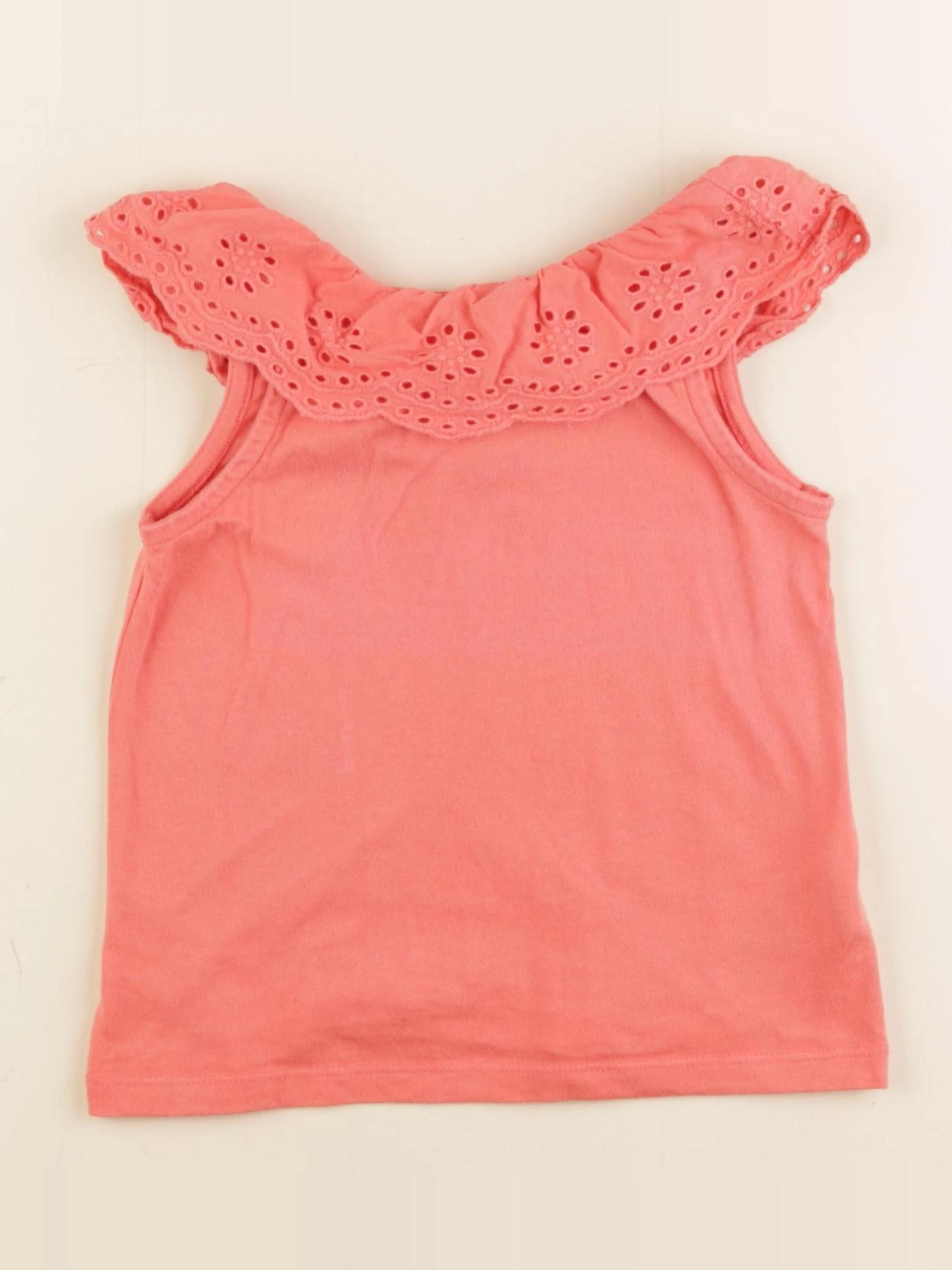 Vertbaudet - débardeur orange - 4 ans