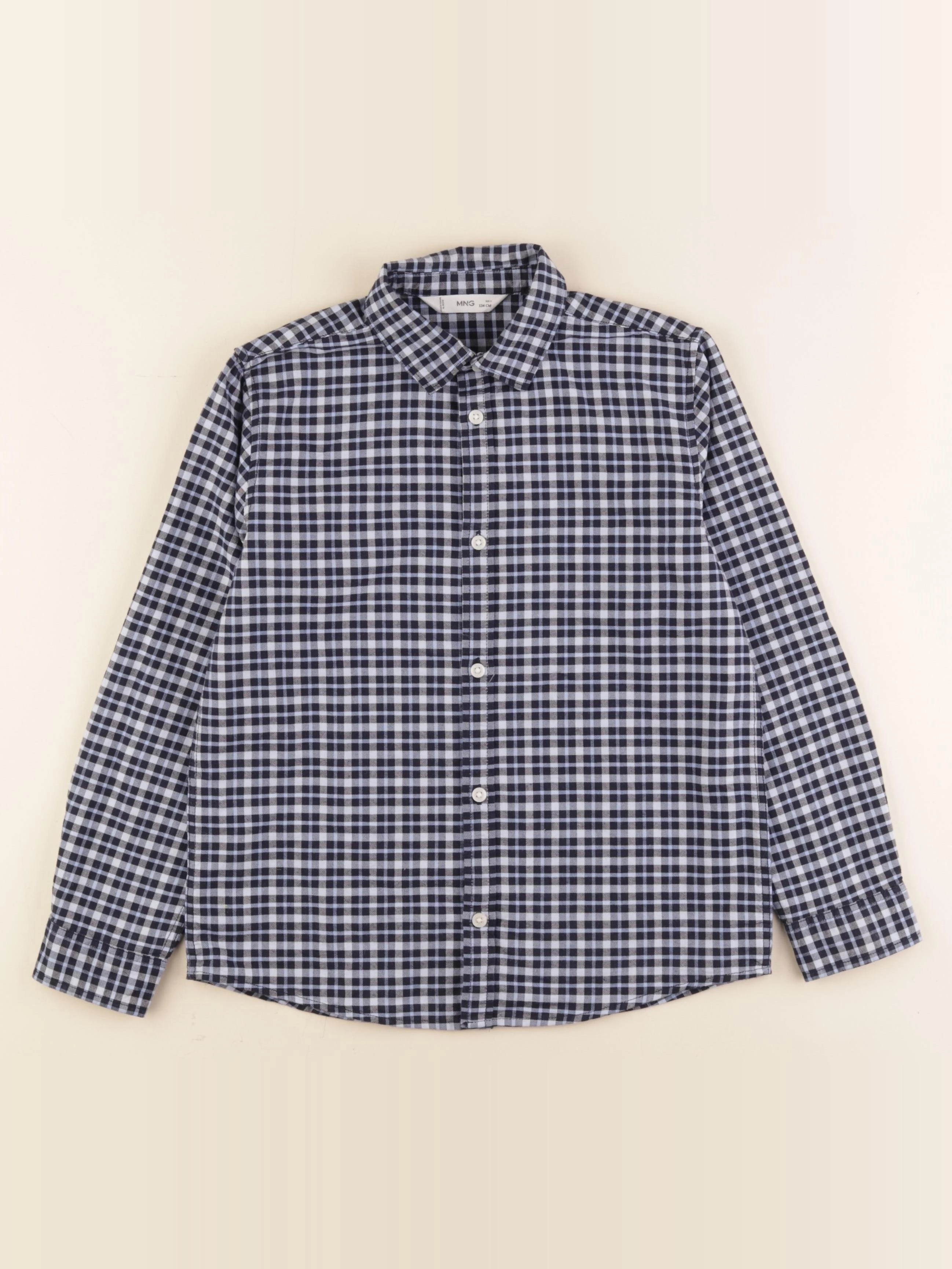 Mango - chemise bleu - 9 ans
