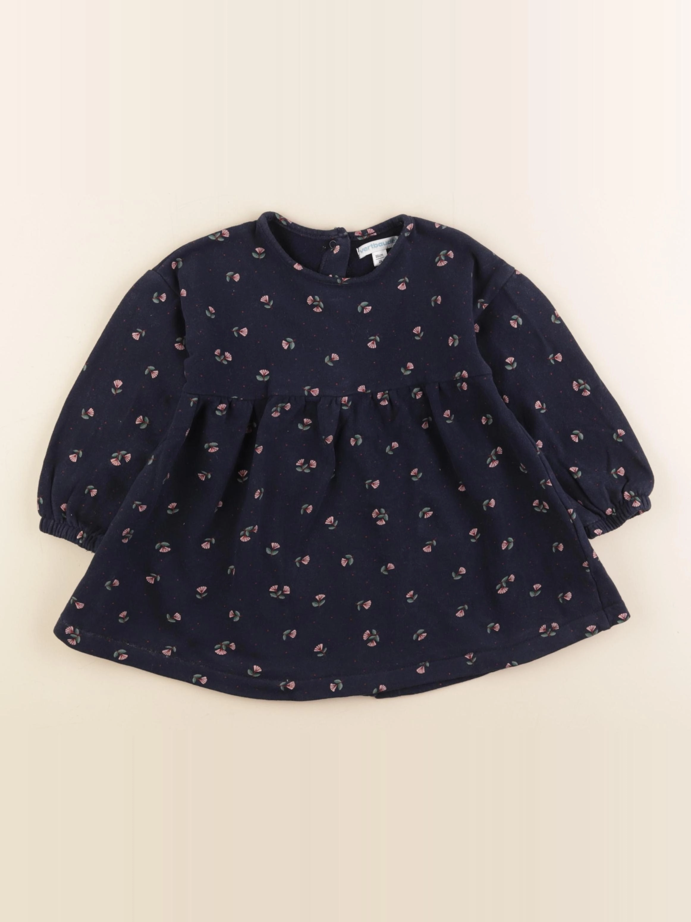 Vertbaudet - robe bleu - 2 ans