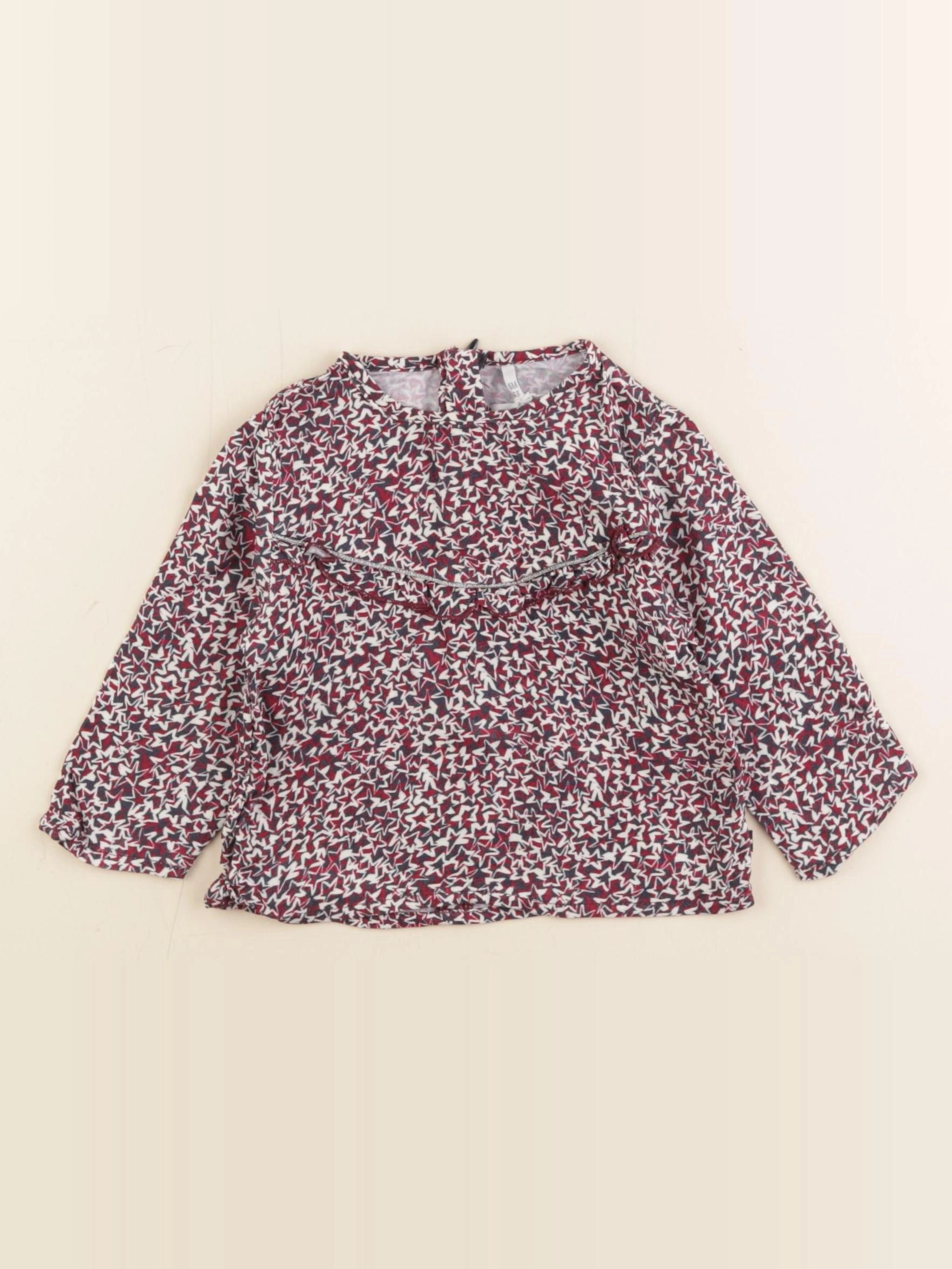 IKKS - blouse rouge - 6 mois