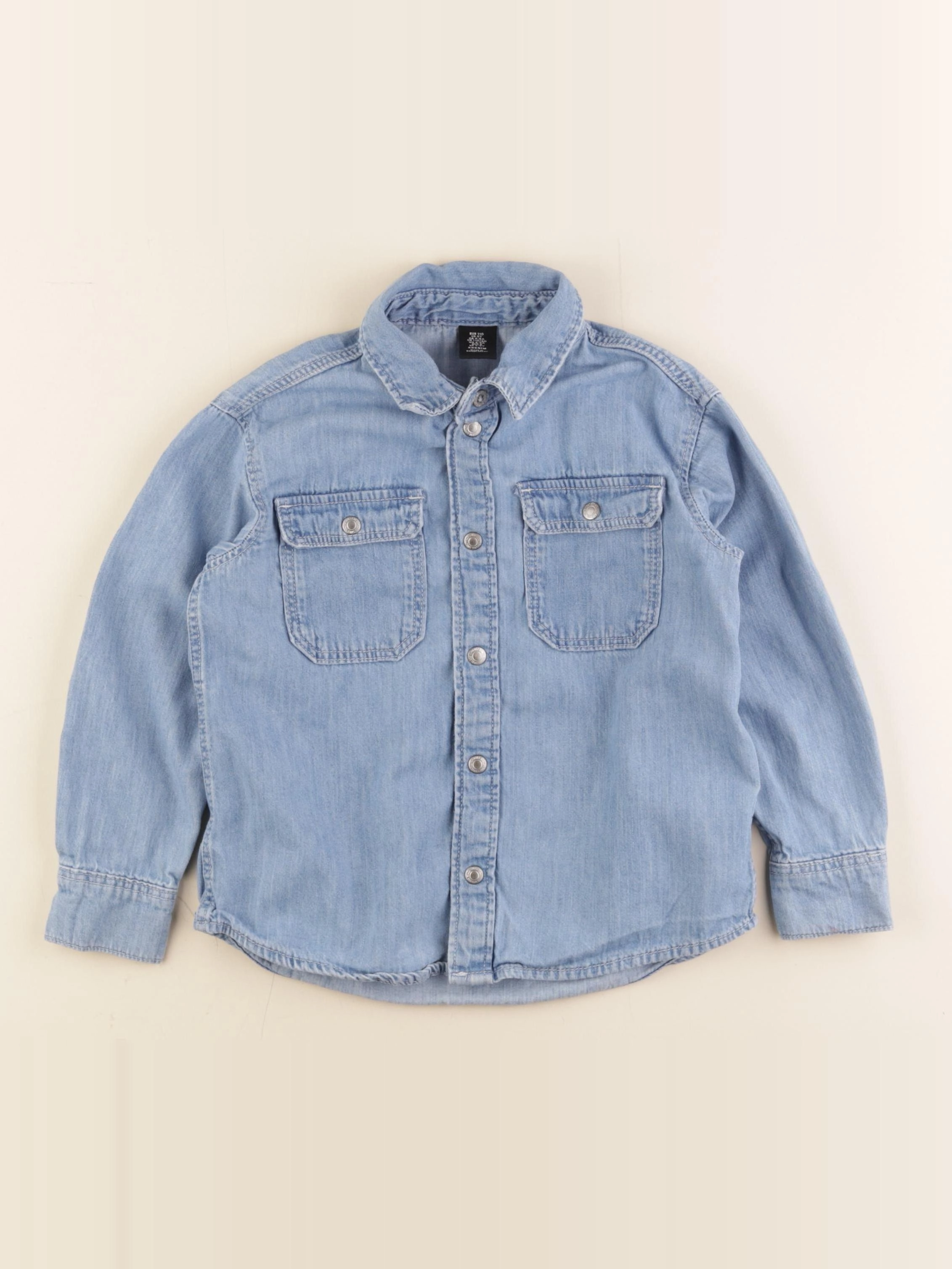 H&M - chemise bleu - 5 ans