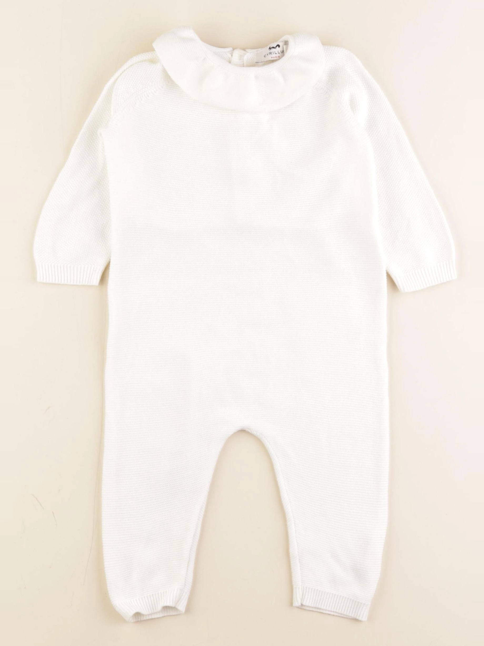Cyrillus - combinaison blanc - 6 mois