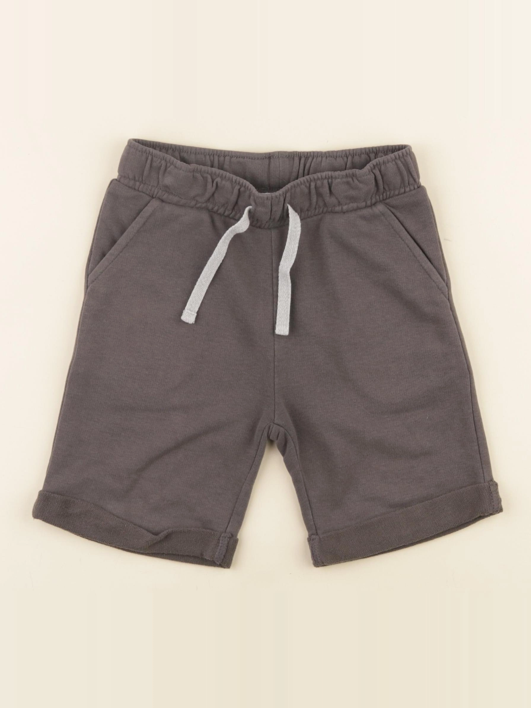 Vertbaudet - short gris - 9 ans