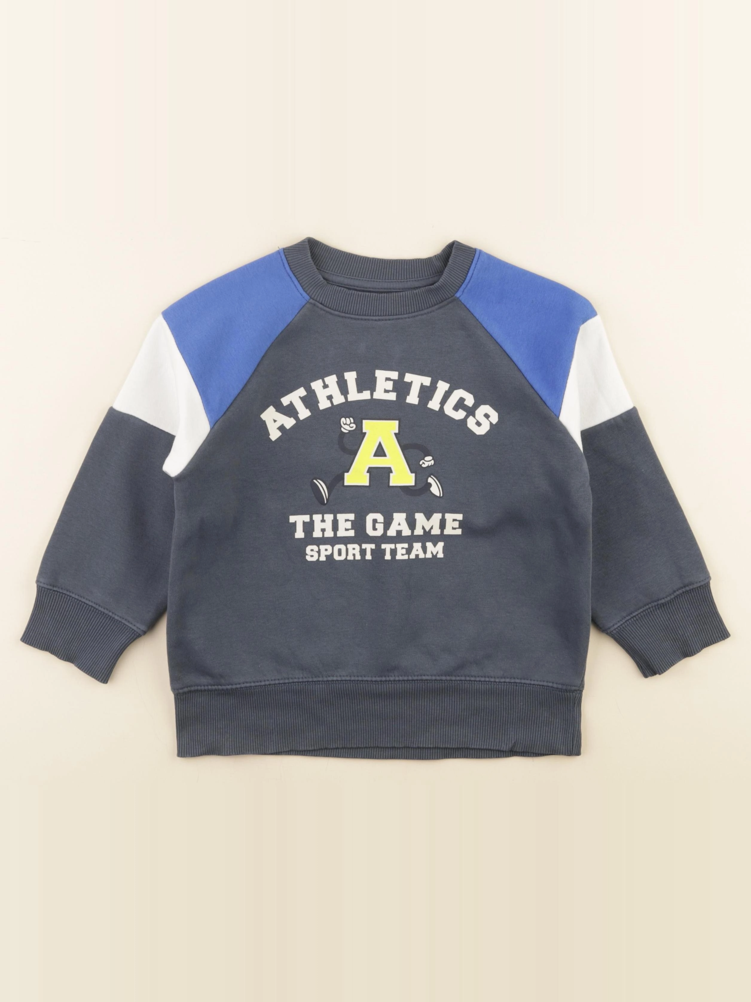 Vertbaudet - sweat bleu - 5 ans