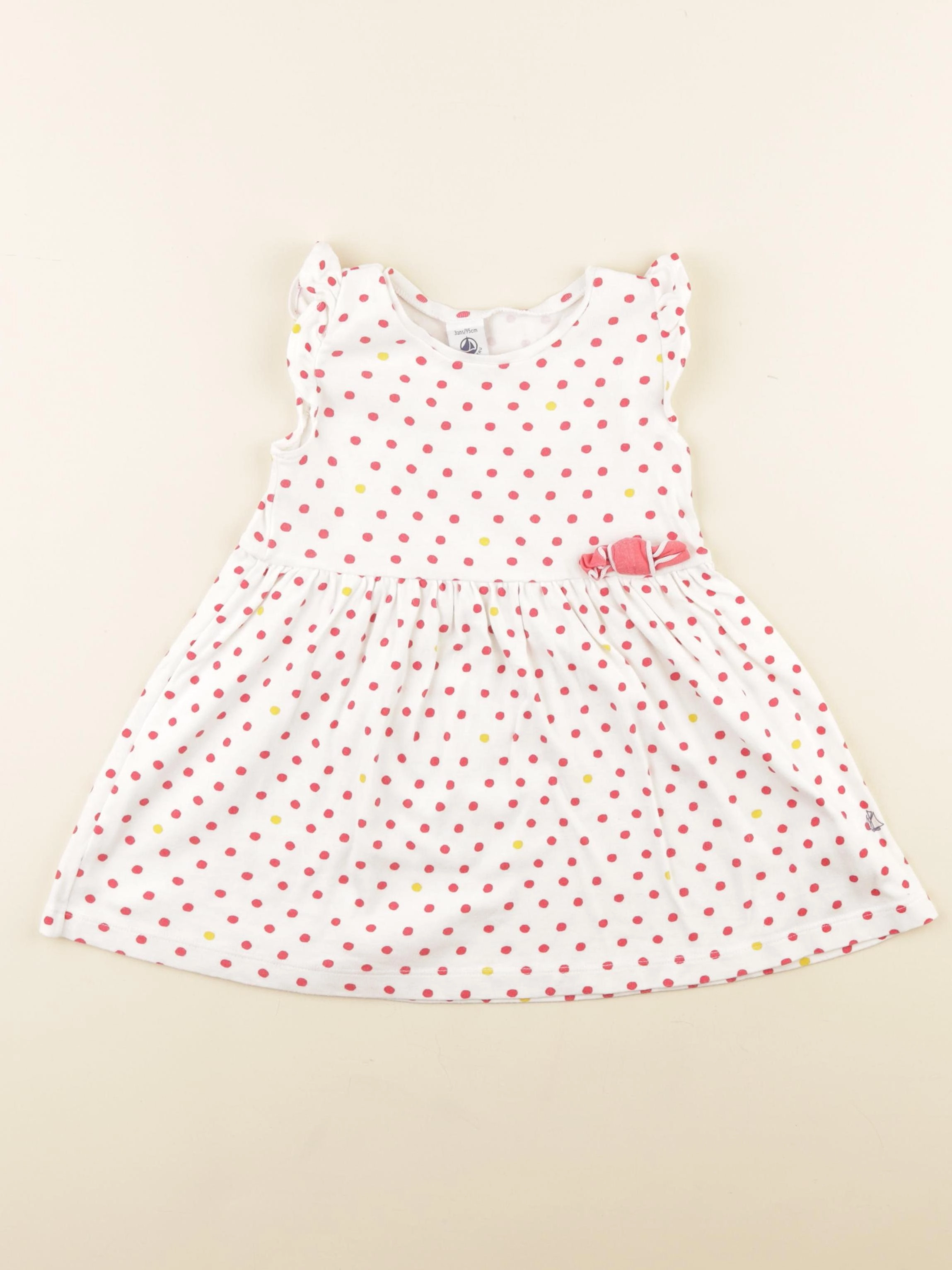 Petit Bateau - robe multicolore - 3 ans
