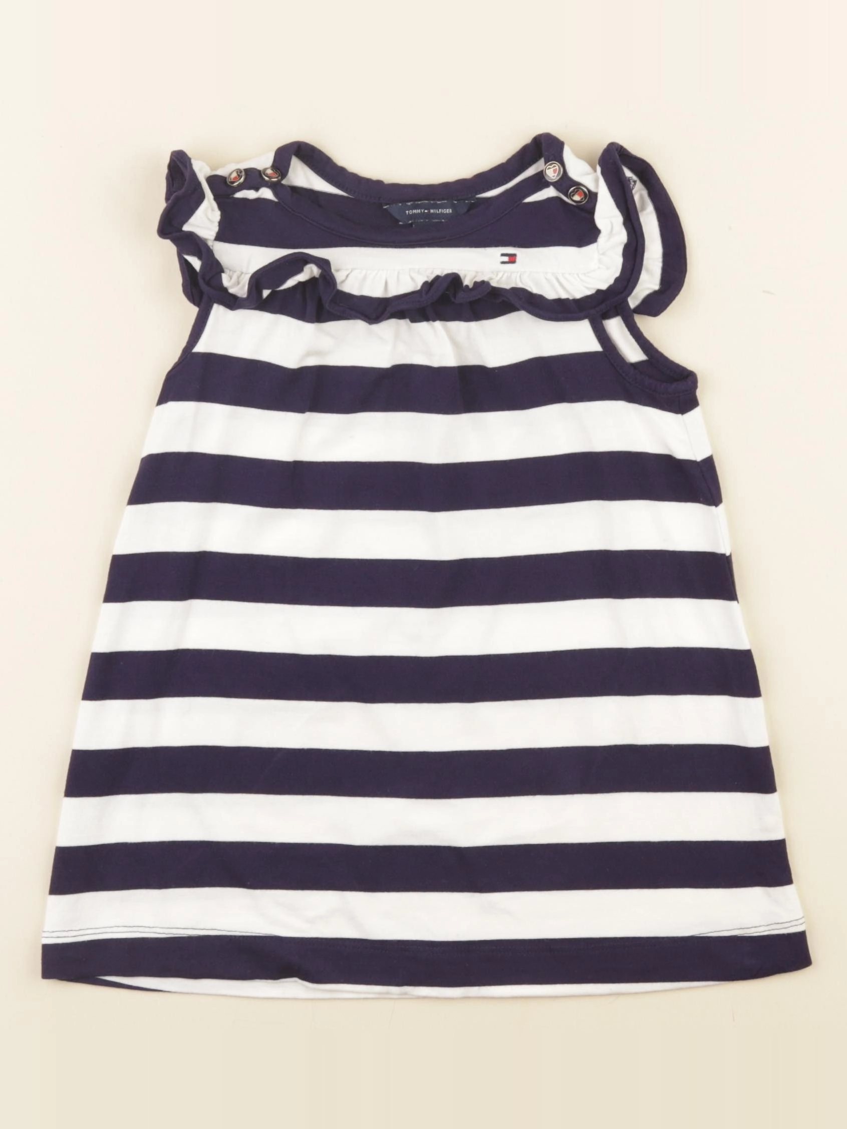 Tommy Hilfiger - robe blanc - 18 mois