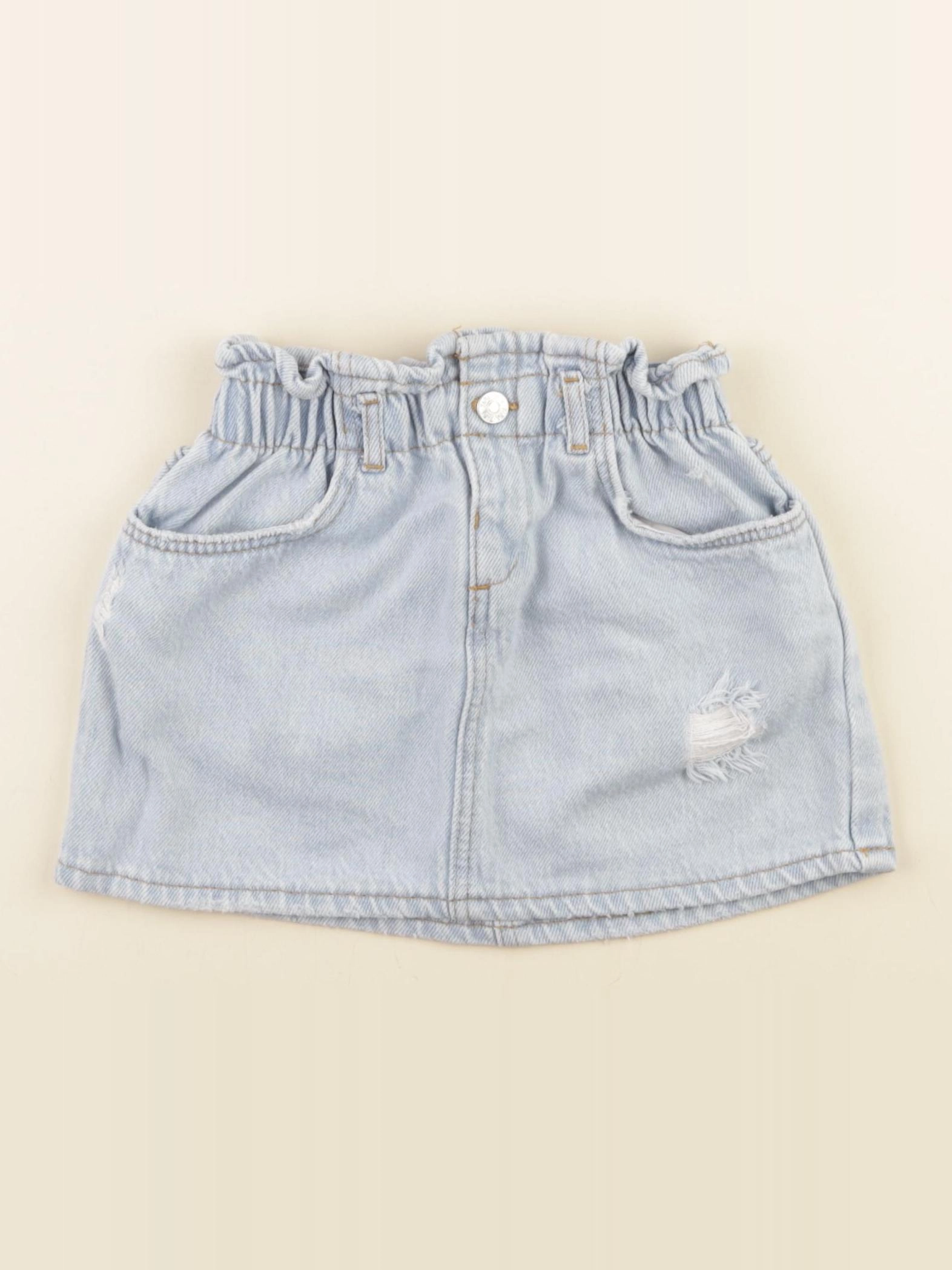 Zara - jupe bleu - 2/3 ans