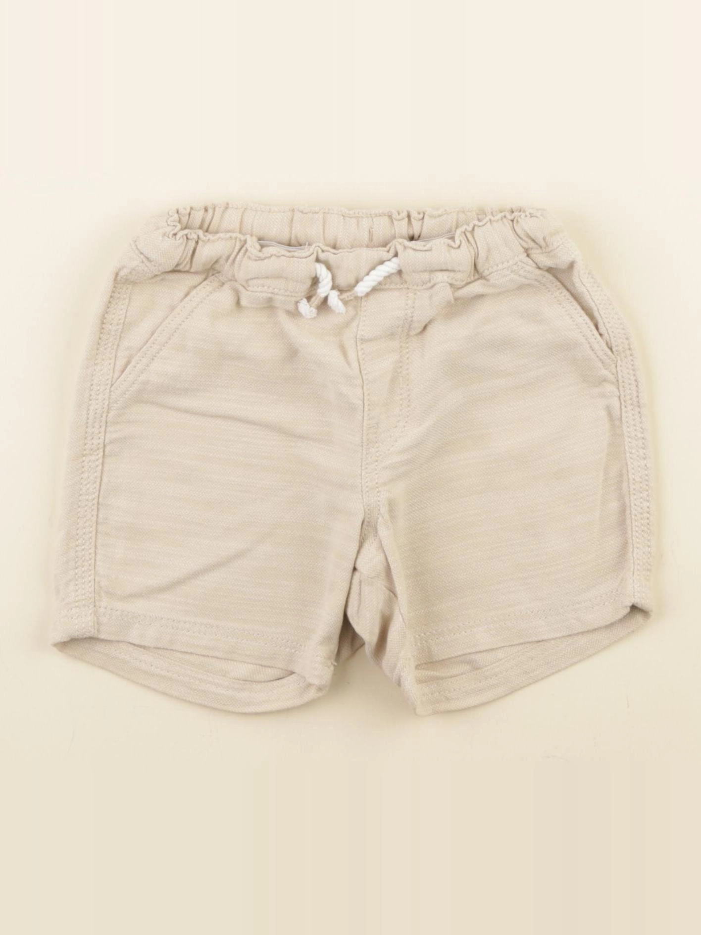 H&M - short beige - 18 mois
