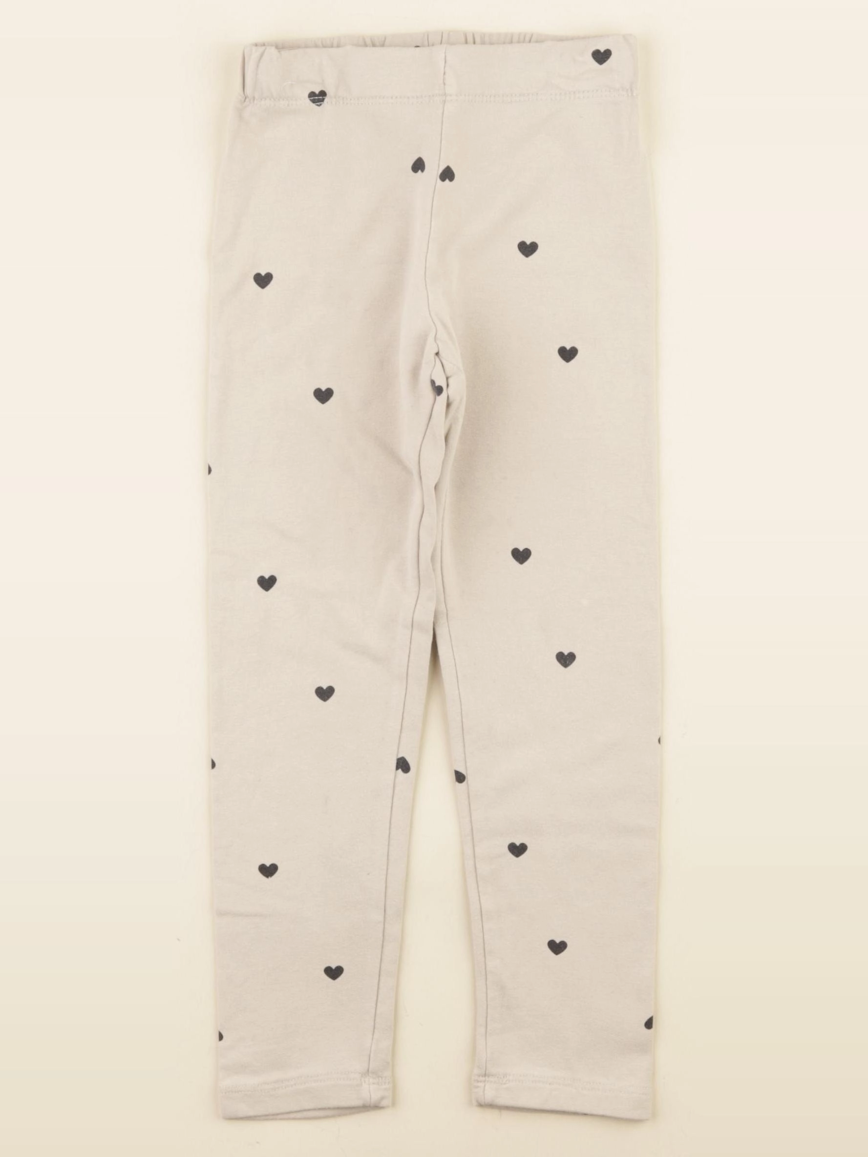 H&M - legging beige - 3/4 ans