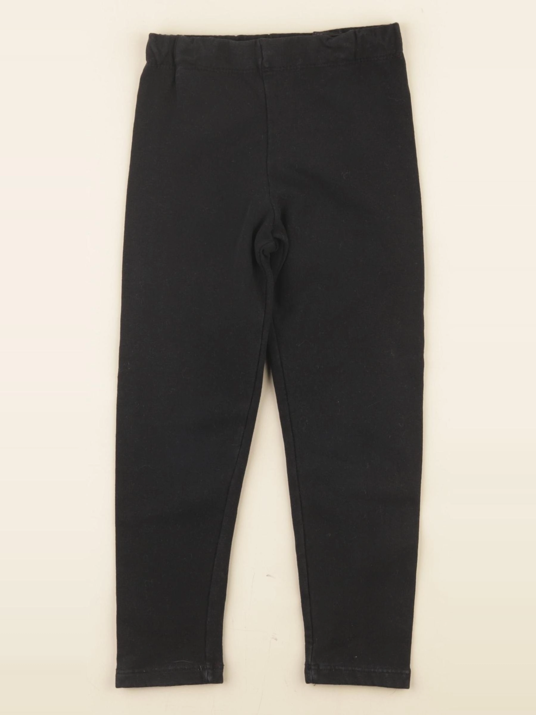 H&M - legging noir - 3/4 ans