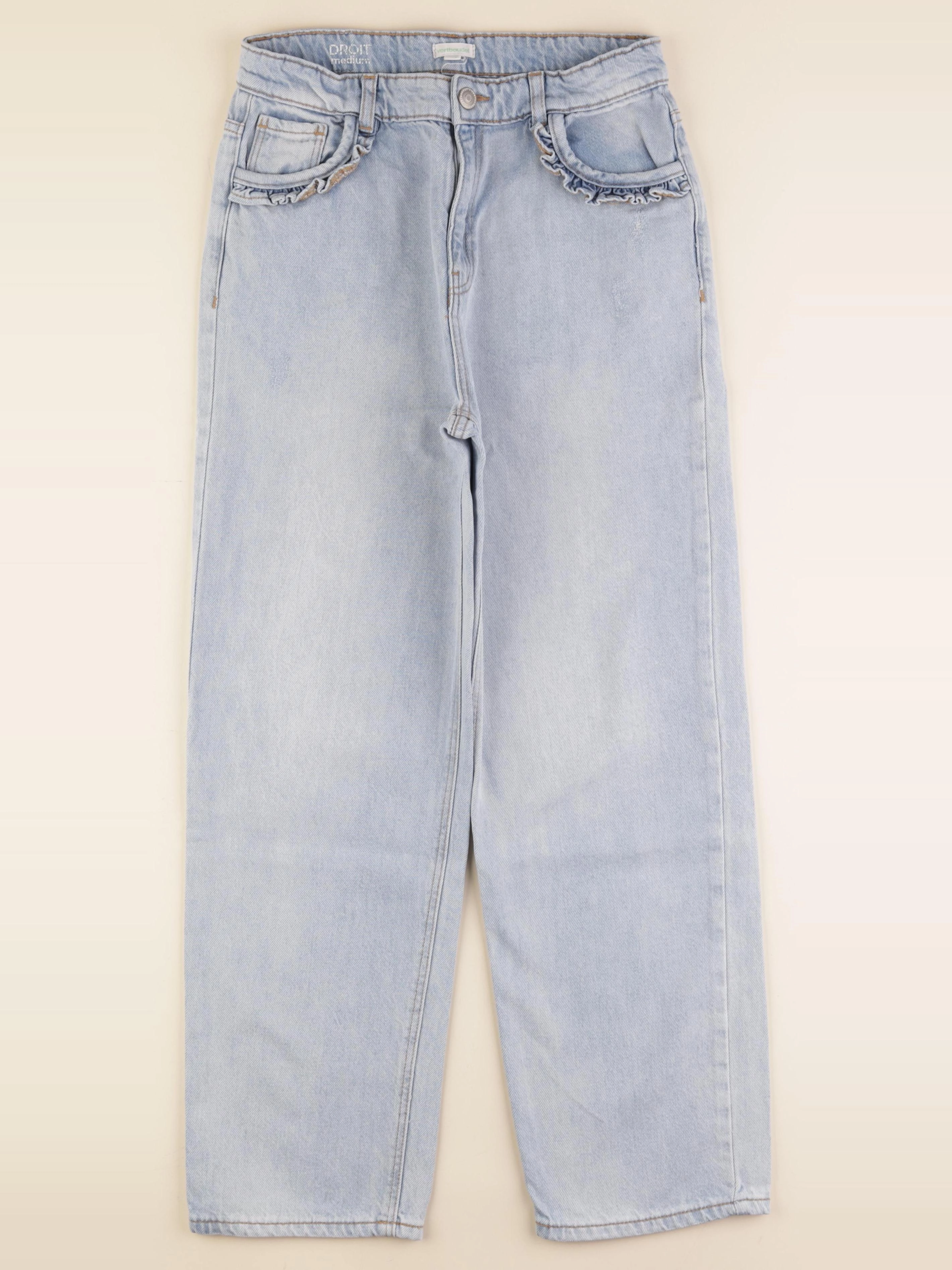 Vertbaudet - jean bleu - 14 ans