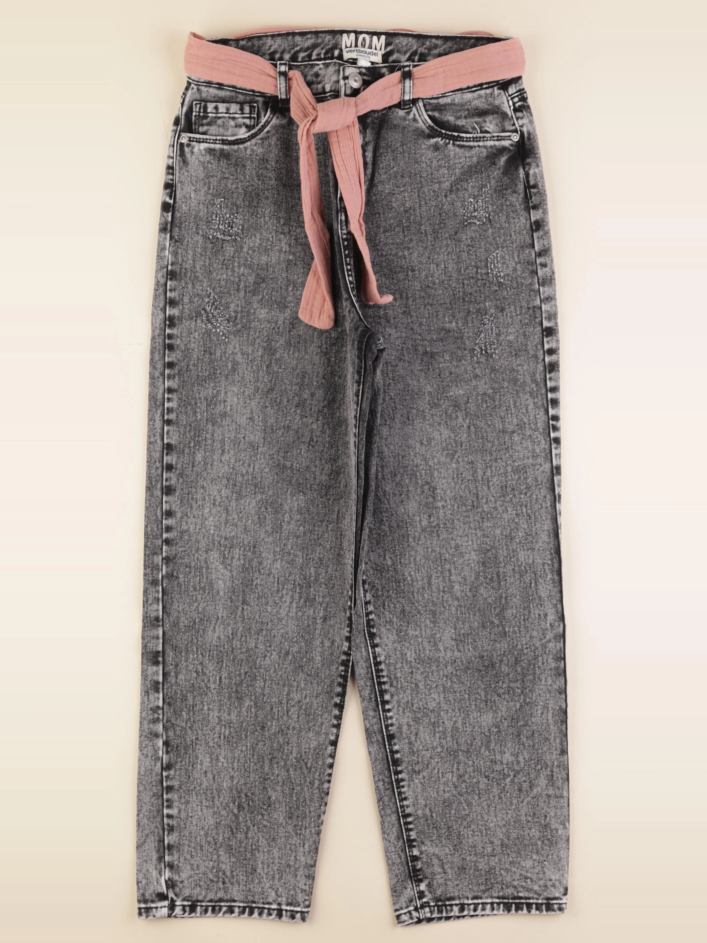 Vertbaudet - jean noir - 14 ans