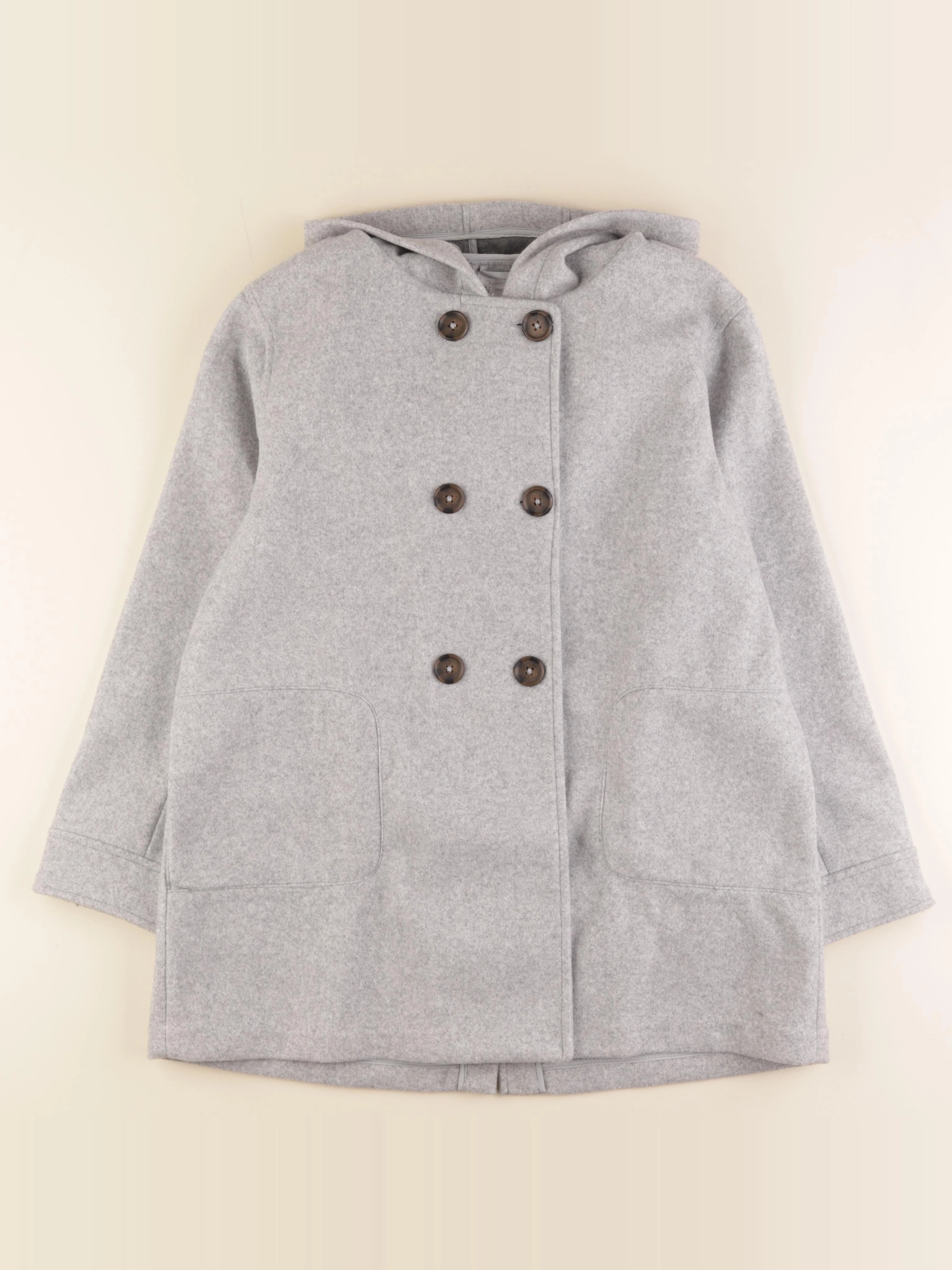Vertbaudet - manteau gris - 14 ans