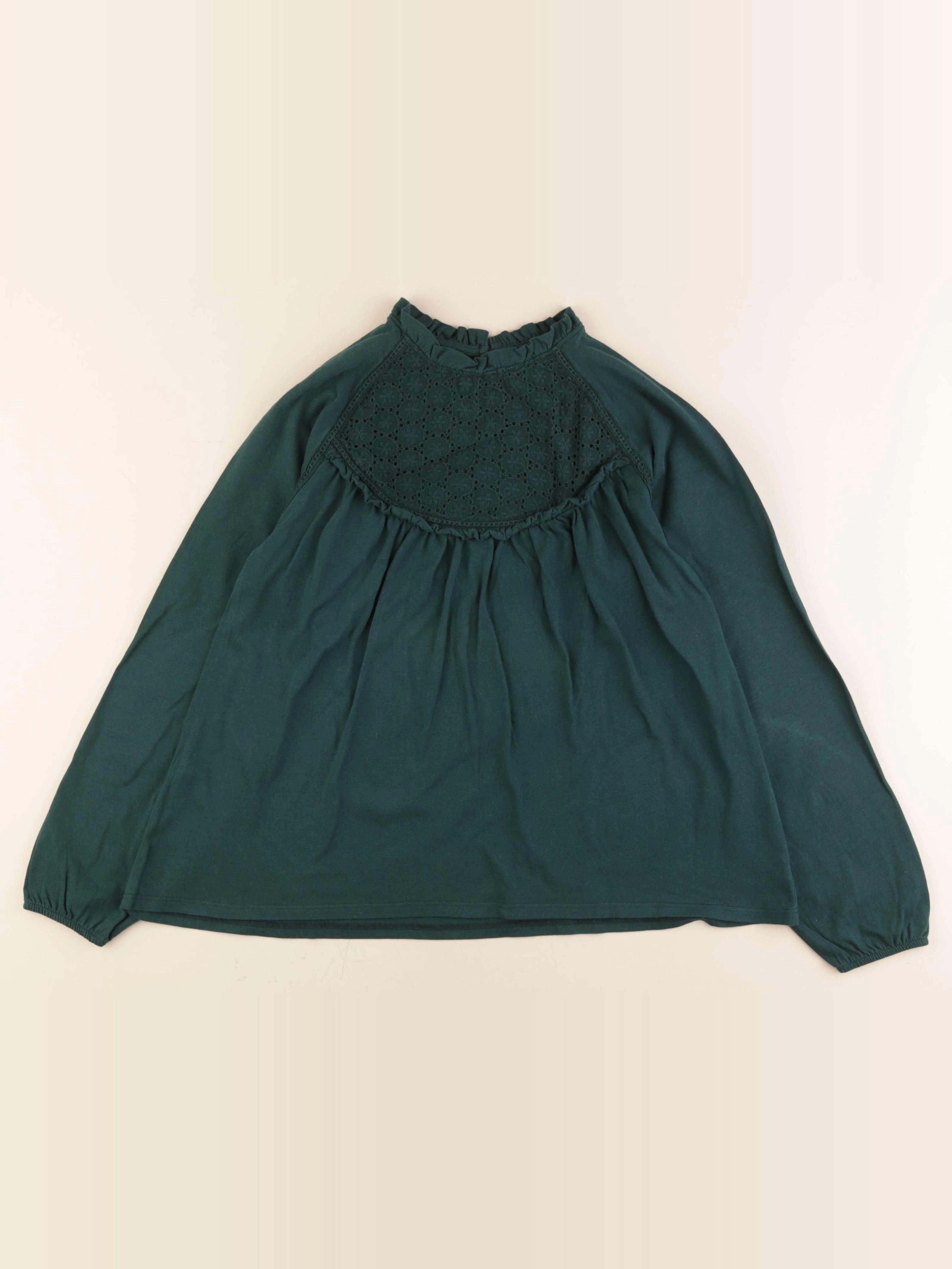 Vertbaudet - tee-shirt vert - 12 ans